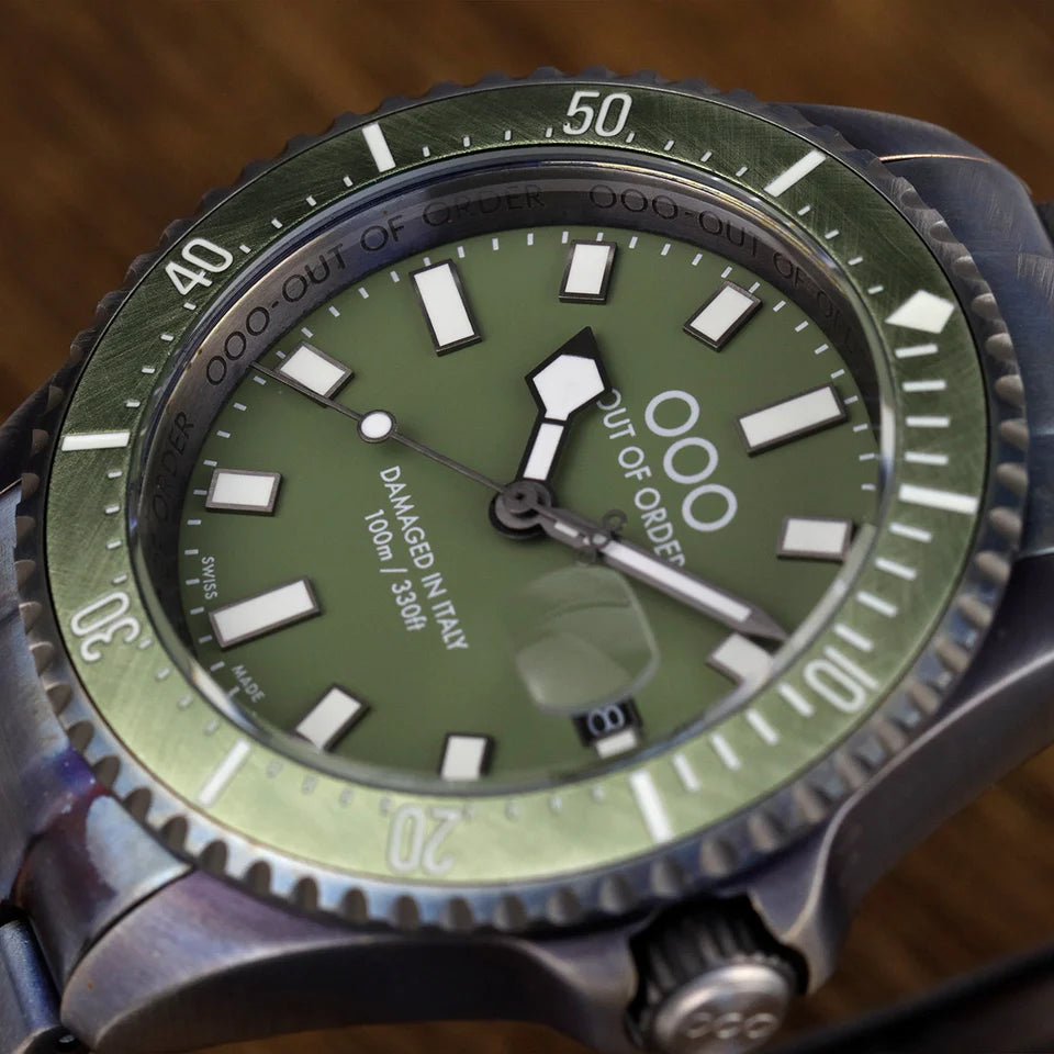 Out Of Order Verde Oliva Casanova - Ultra Distressed