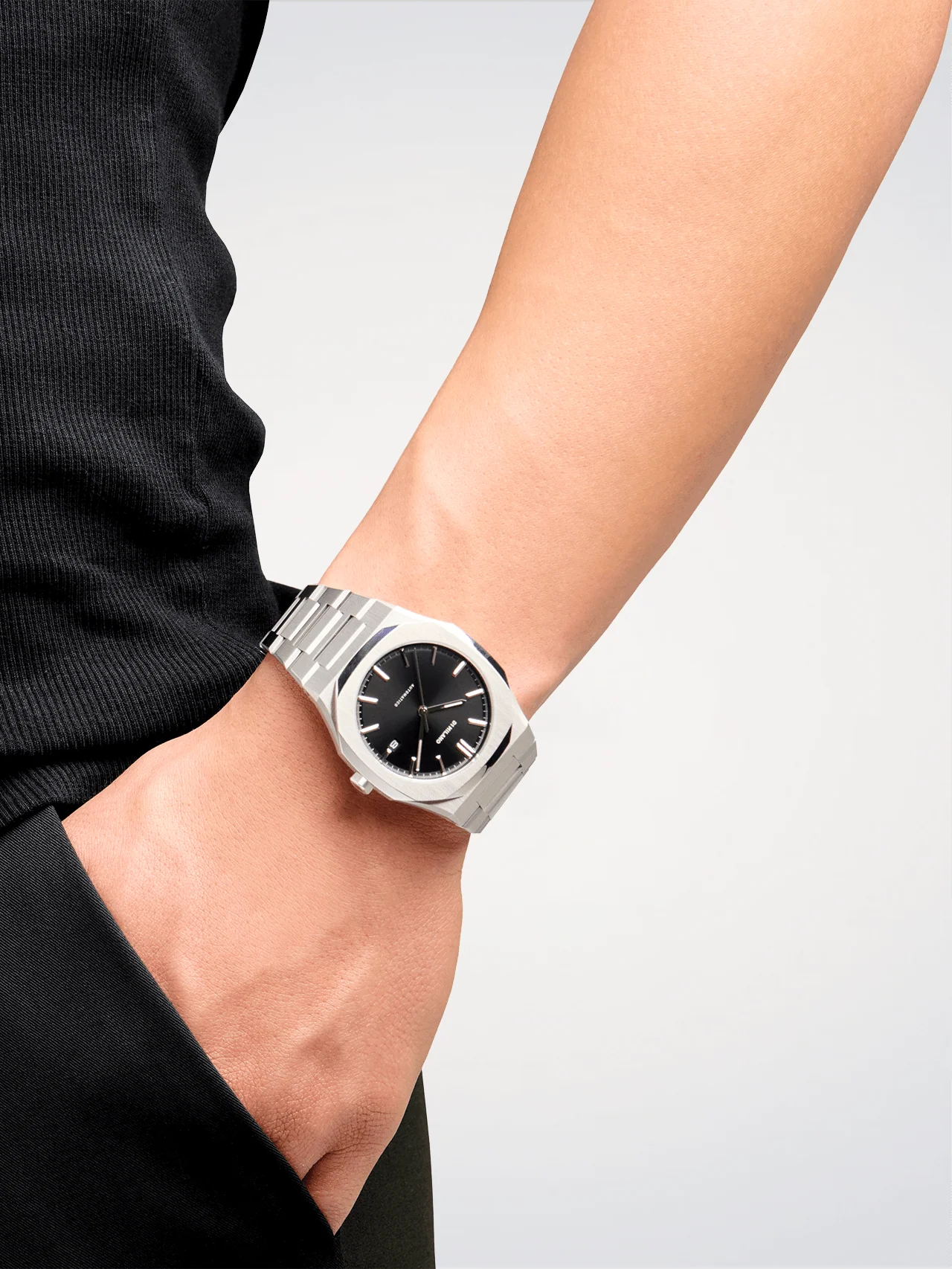 D1 Milano Black Automatic Bracelet