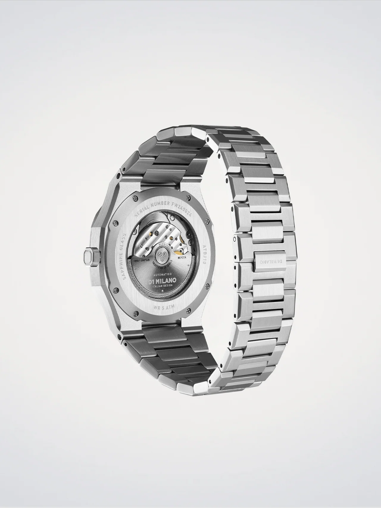 D1 Milano Black Automatic Bracelet