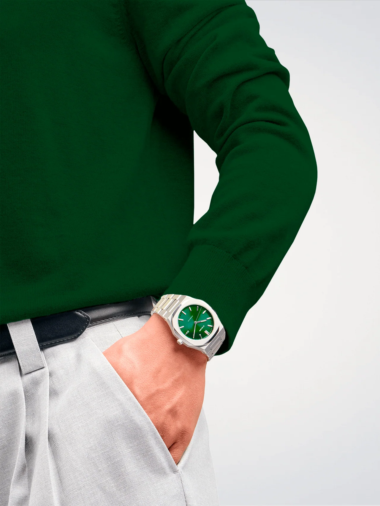 D1 Milano Green Automatic Bracelet