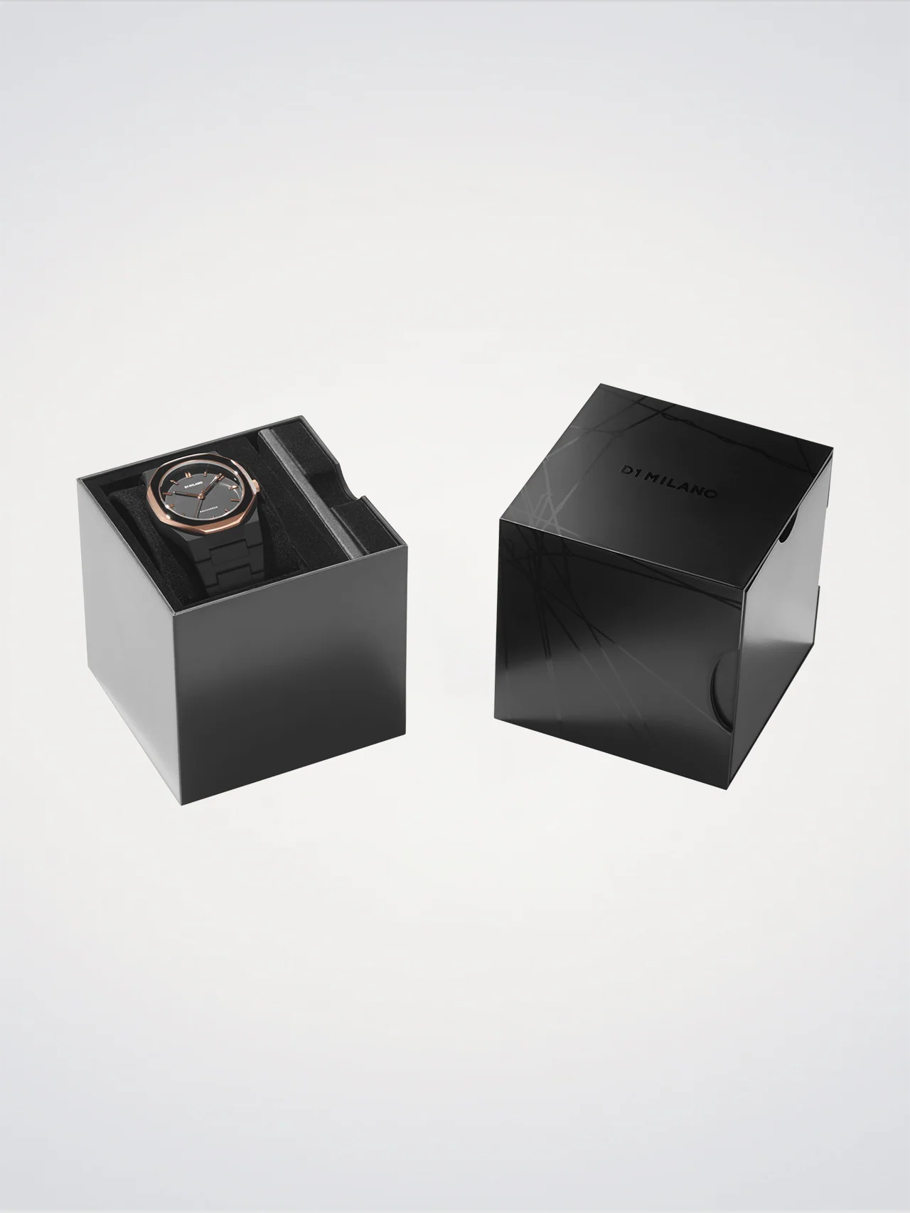 D1 Milano Black Mesh Polycarbon