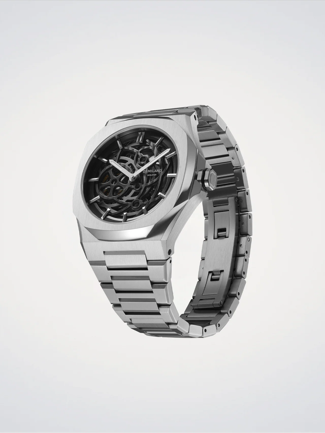 D1 Milano Silver Skeleton