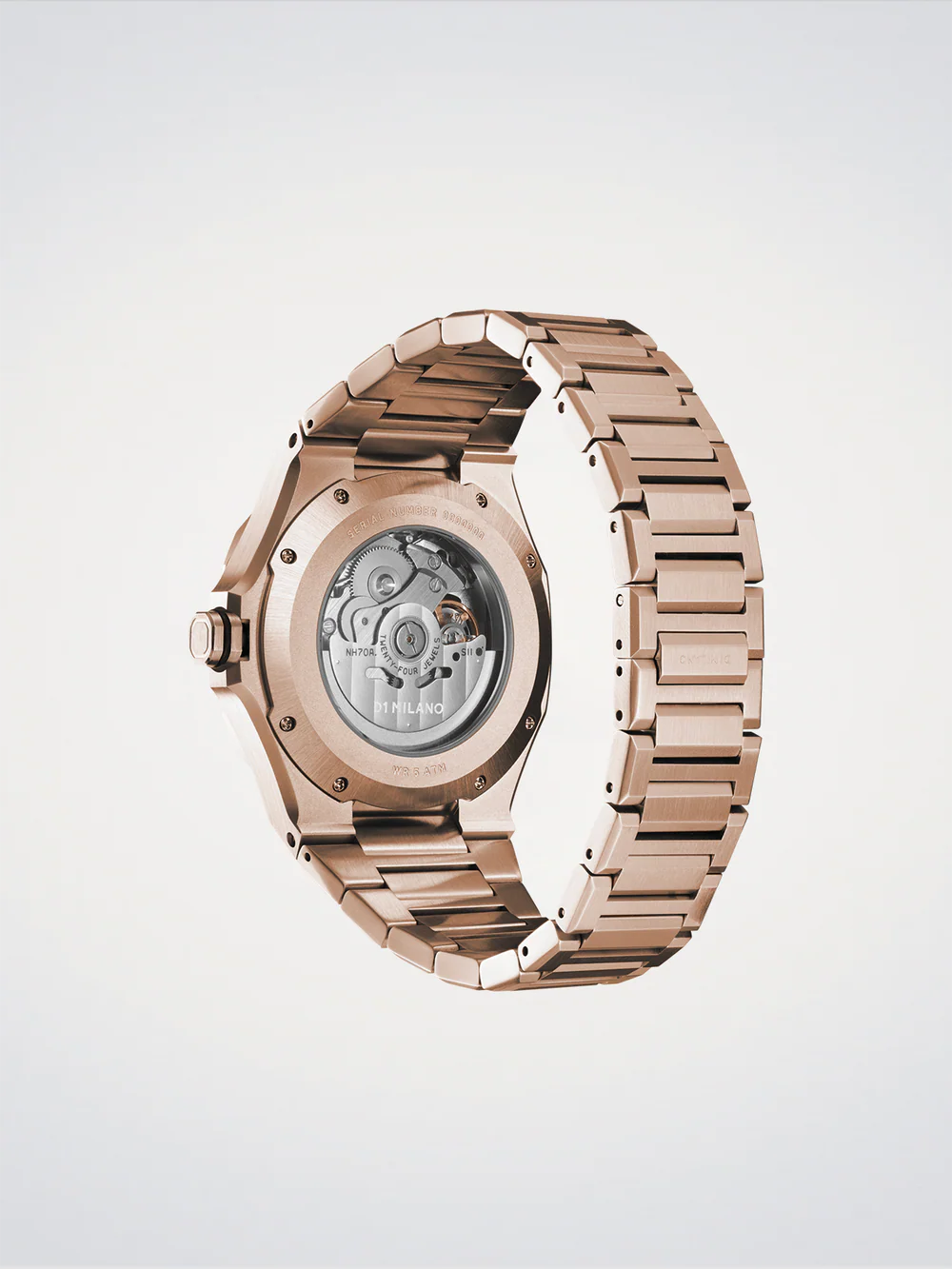 D1 Milano Rose Gold Skeleton