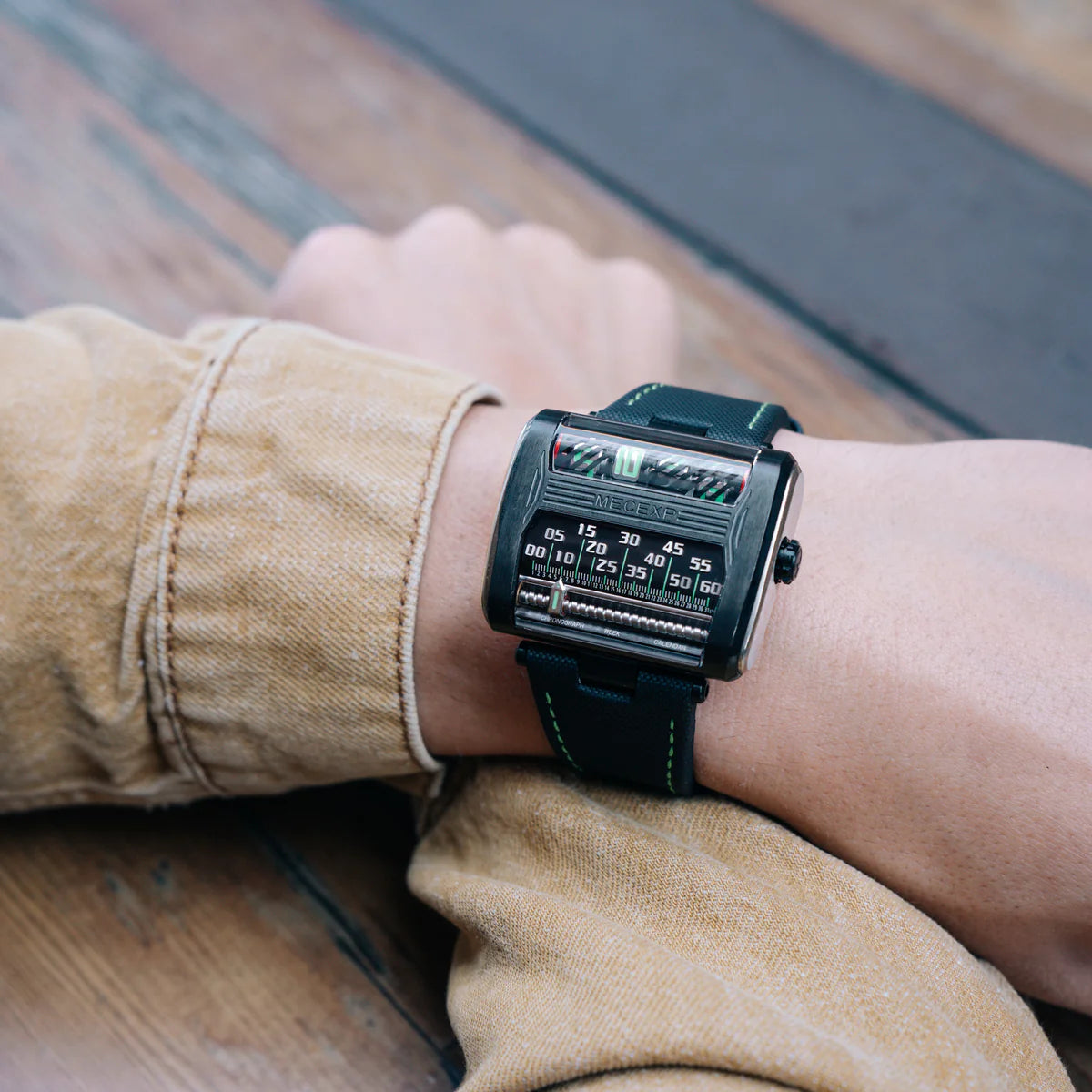 MECEXP Watch MS1002 Green PVD