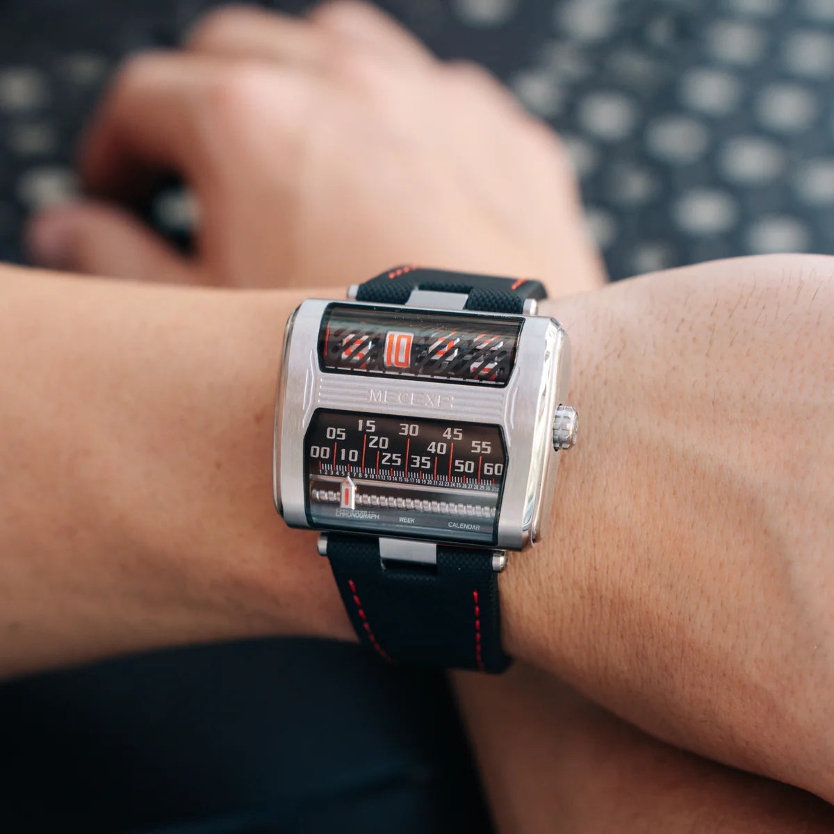 MECEXP Watch MS1002 Red Steel