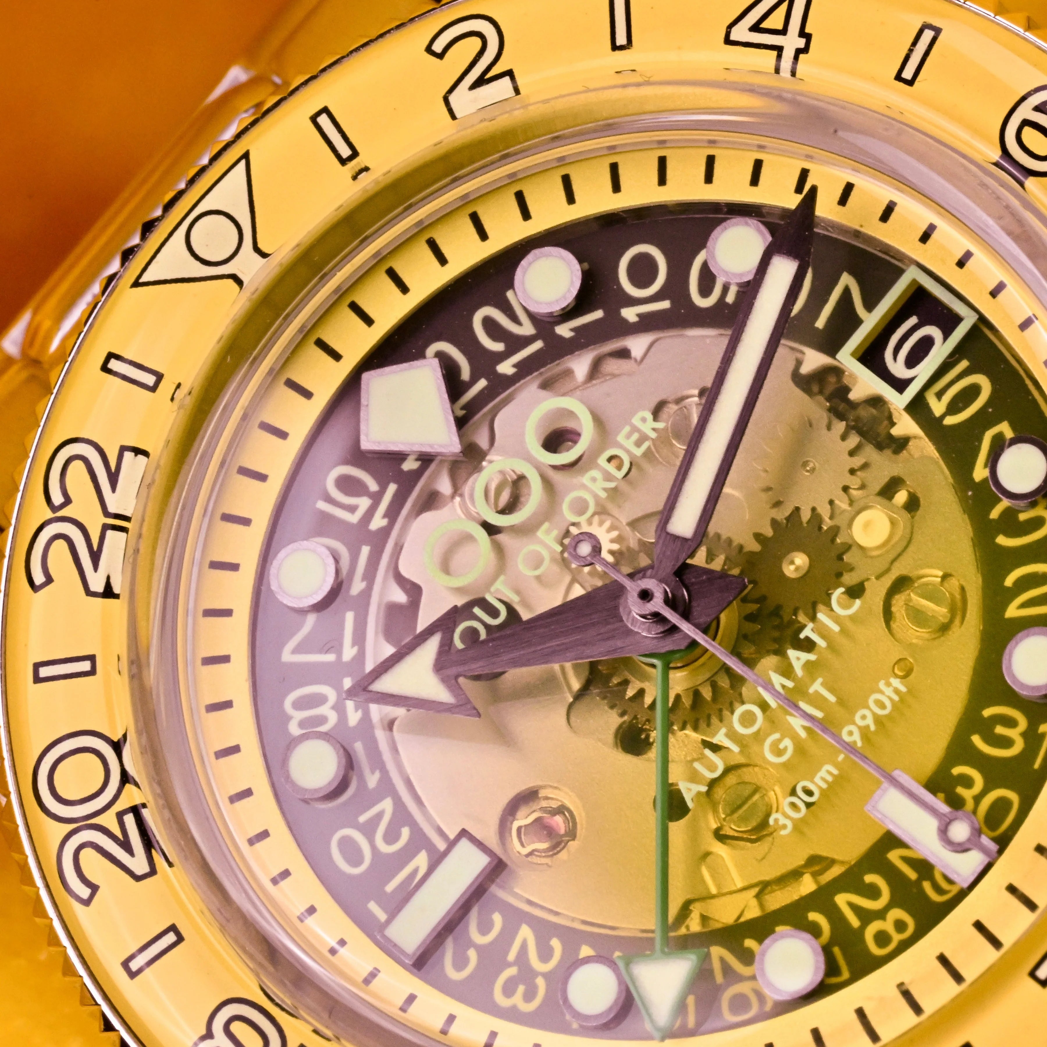 Out Of Order Limoncello Automatic GMT - Limited Edition