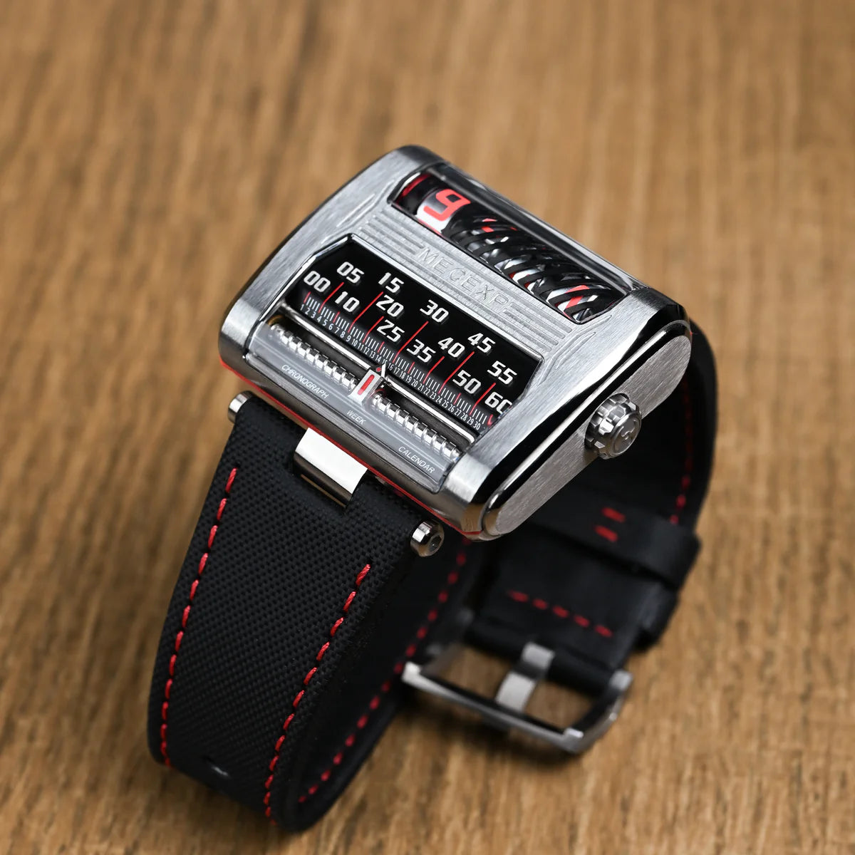 MECEXP Watch MS1002 Red Steel