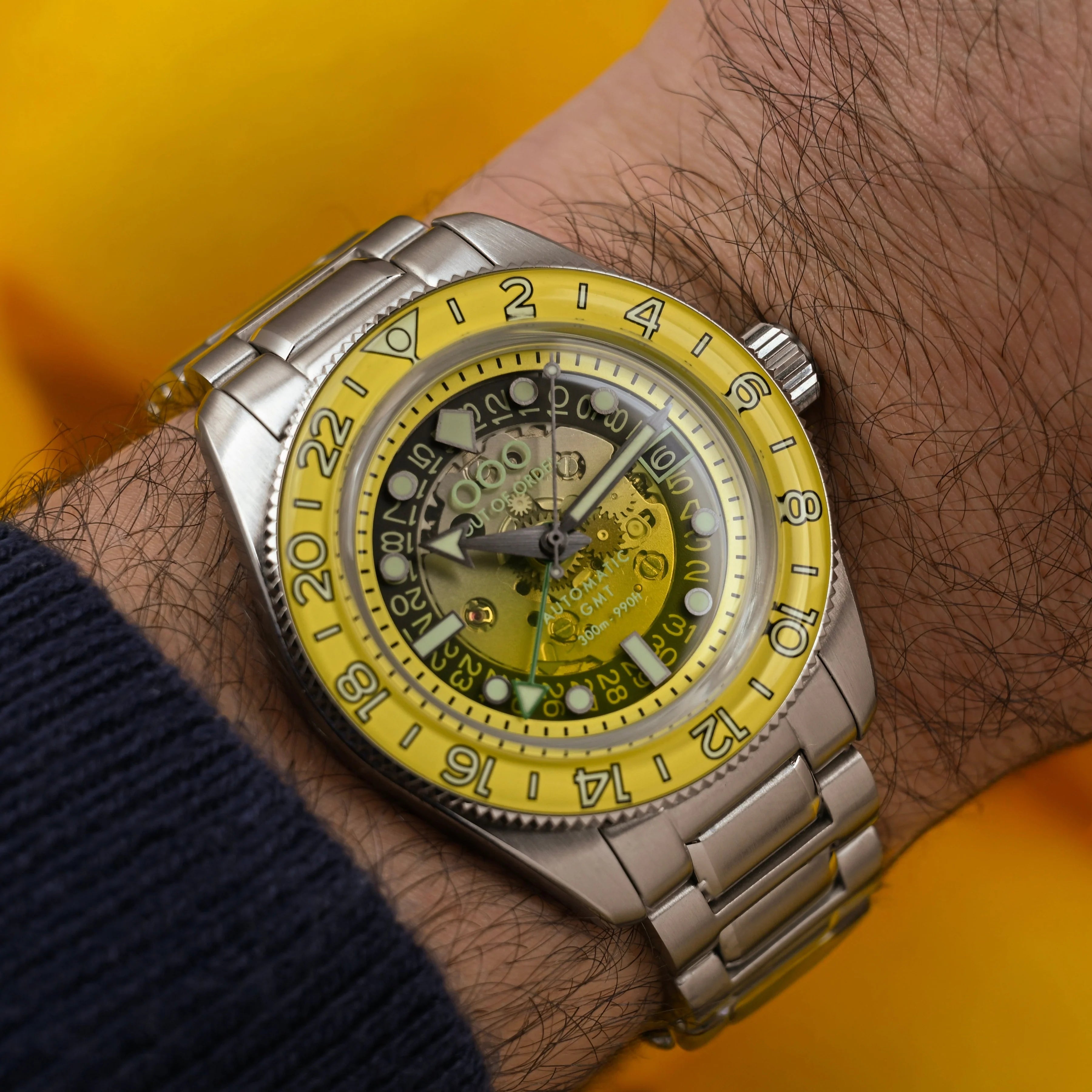 Out Of Order Limoncello Automatic GMT - Limited Edition