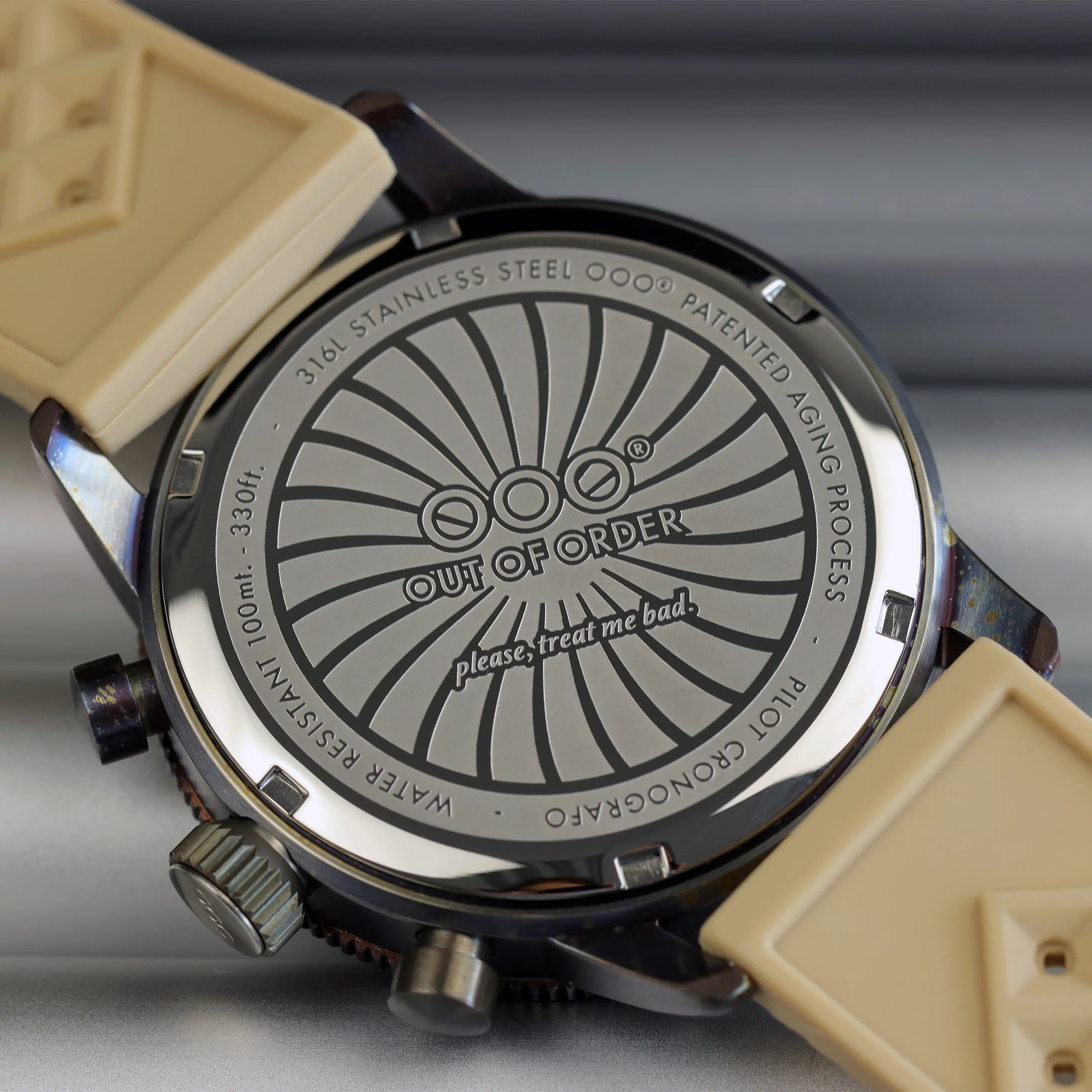 Out Of Order Sand Pilot Cronografo