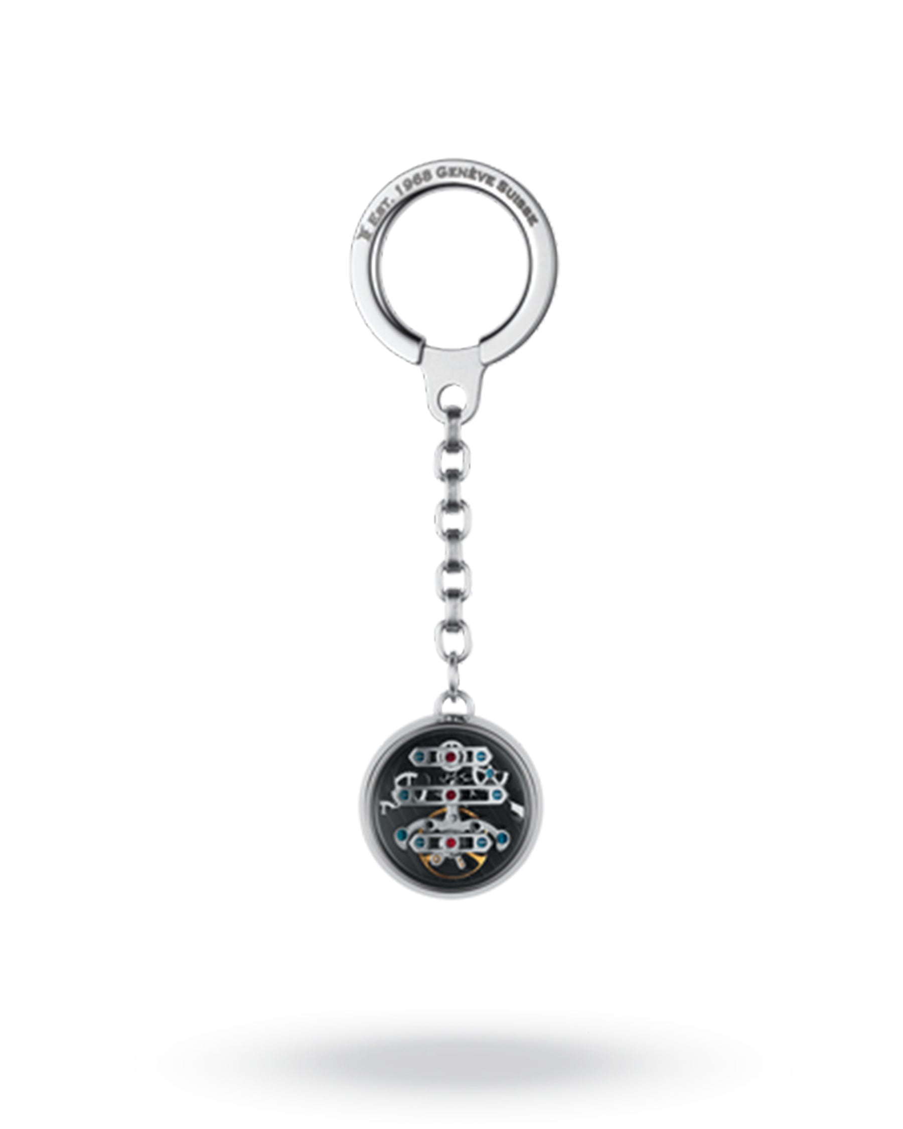TF Est. 1968 3 Bridges Black Key Chain