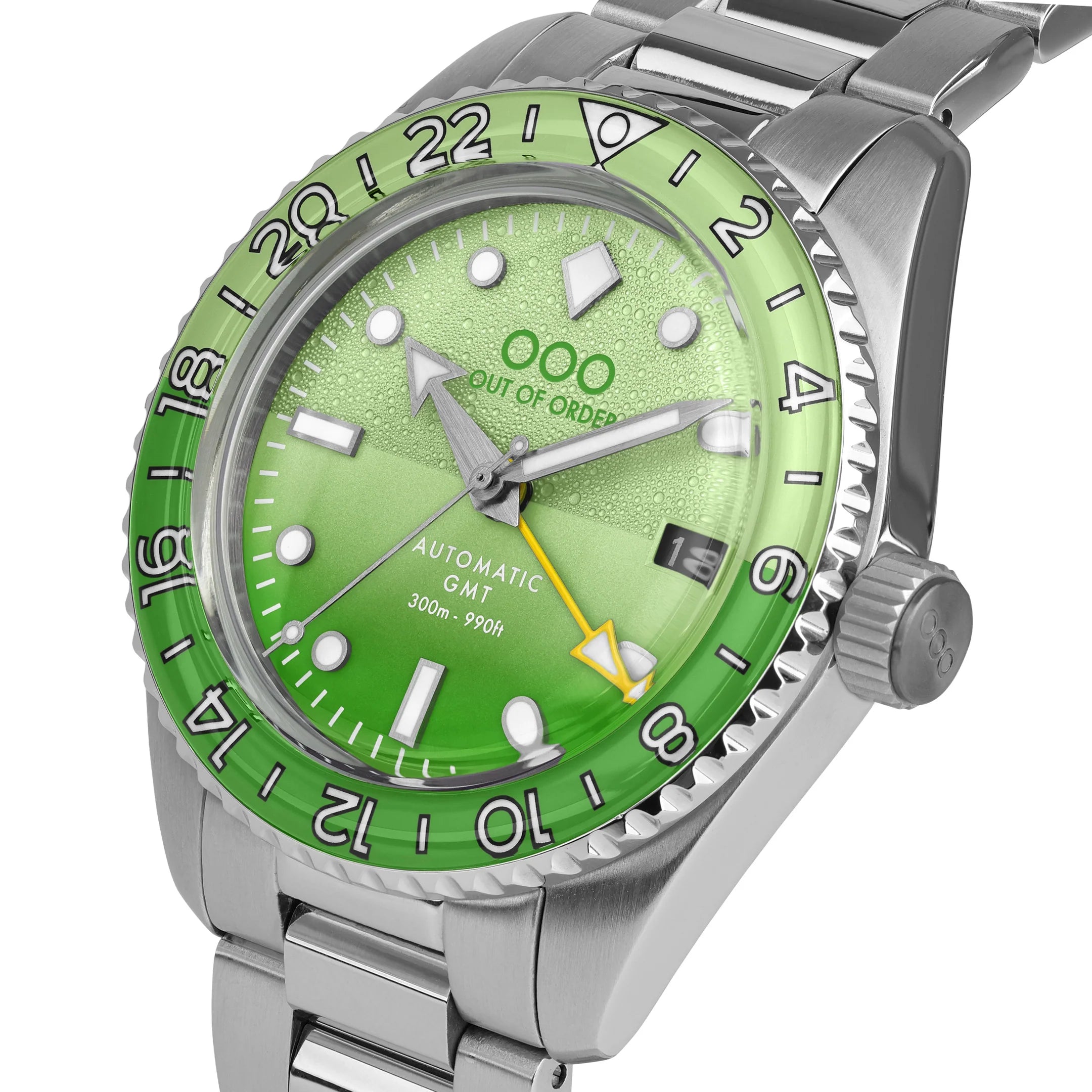 Out Of Order Midori Automatic GMT - Ultra Brushed