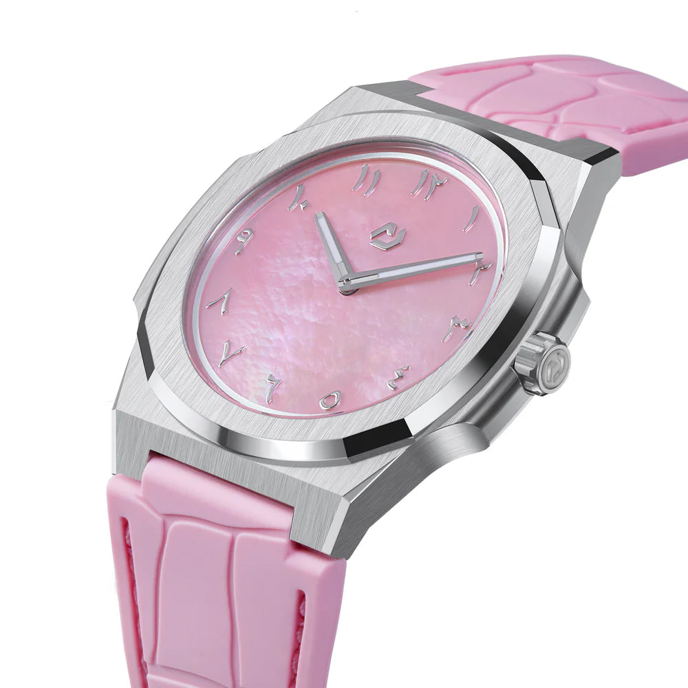 Nuun Official MS MOP Silver Pink 38mm