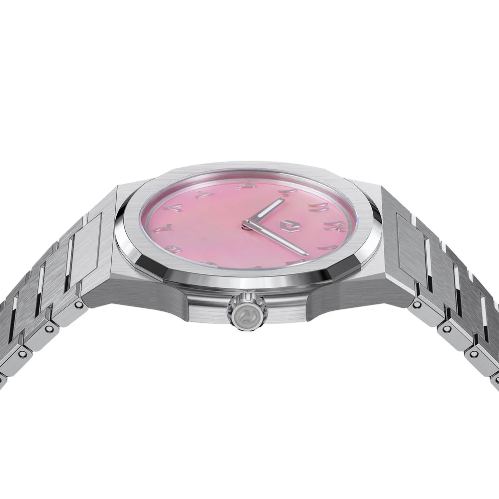 Nuun Official MS MOP Silver Pink 38mm
