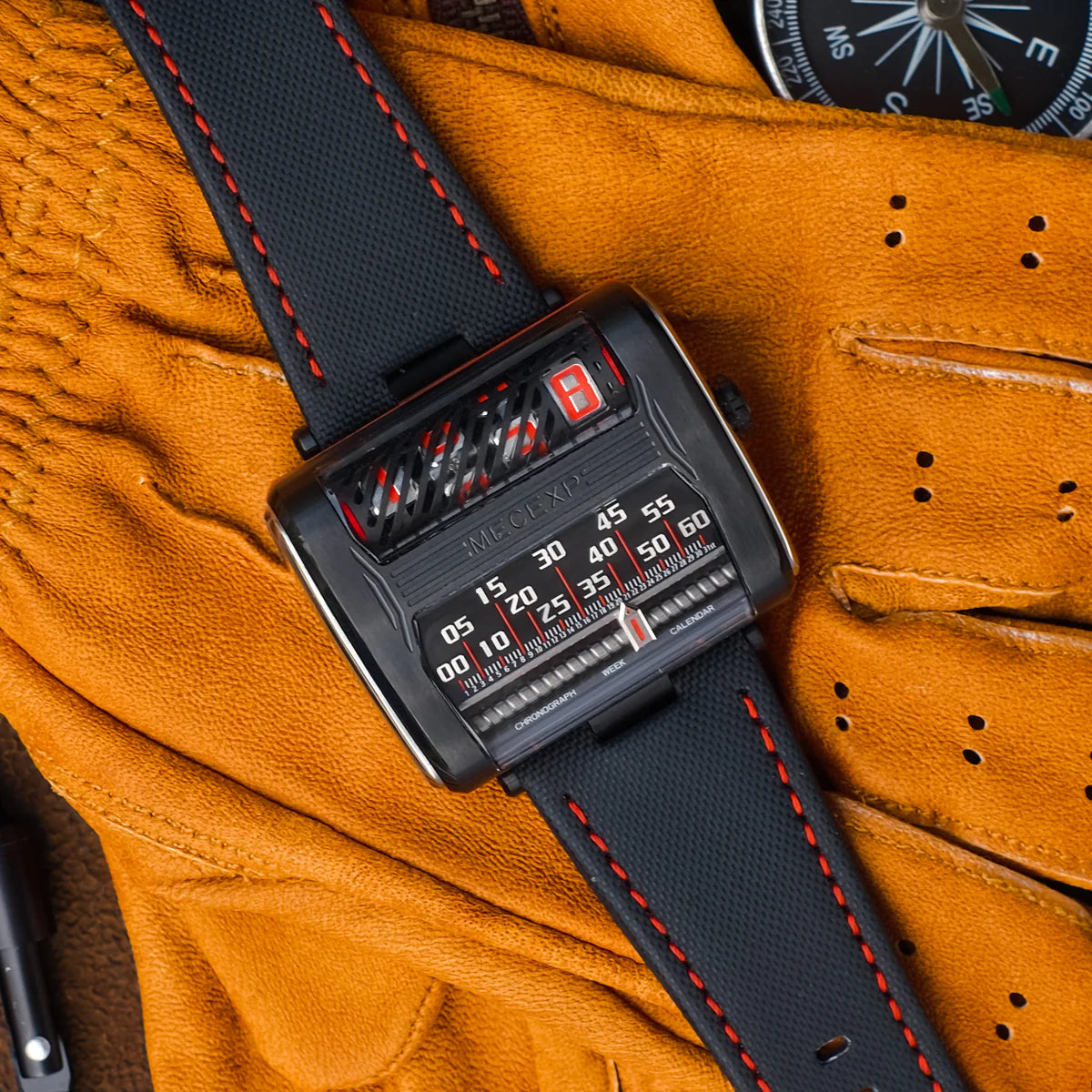 MECEXP Watch MS1002 Red Pvd