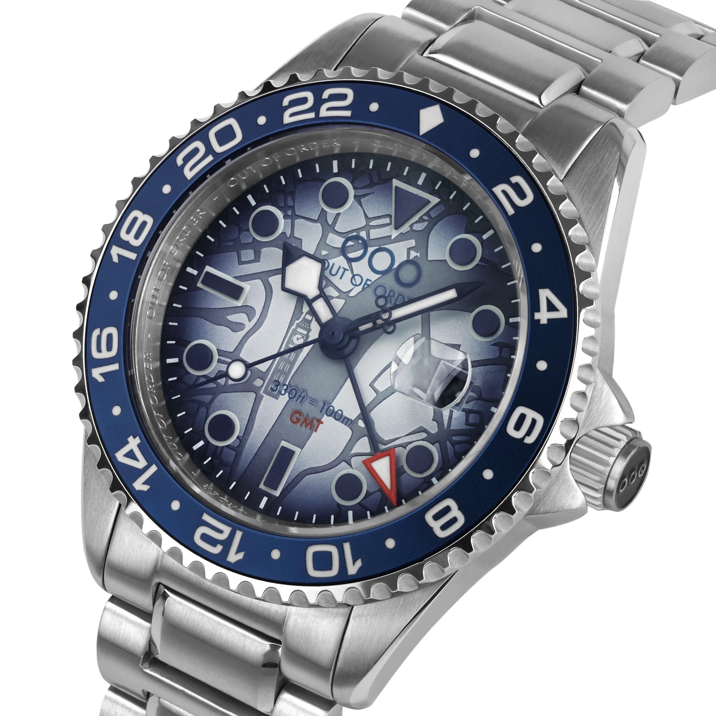 Out Of Order Swiss GMT London Big Ben - Ultra Brushed