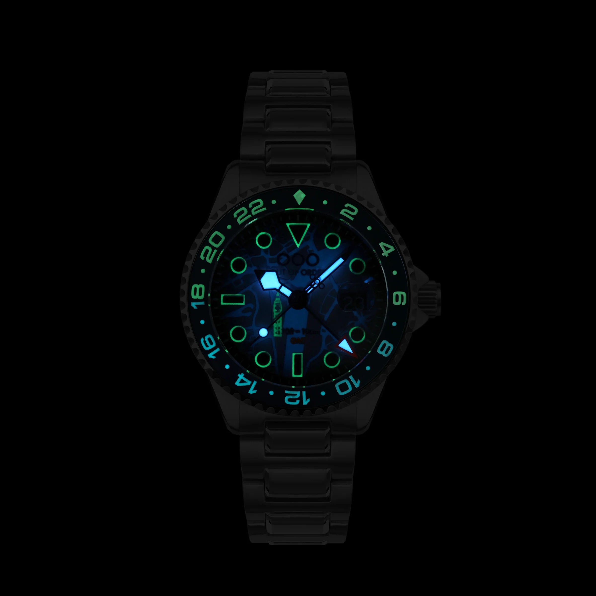 Out Of Order Swiss GMT London Big Ben - Ultra Brushed