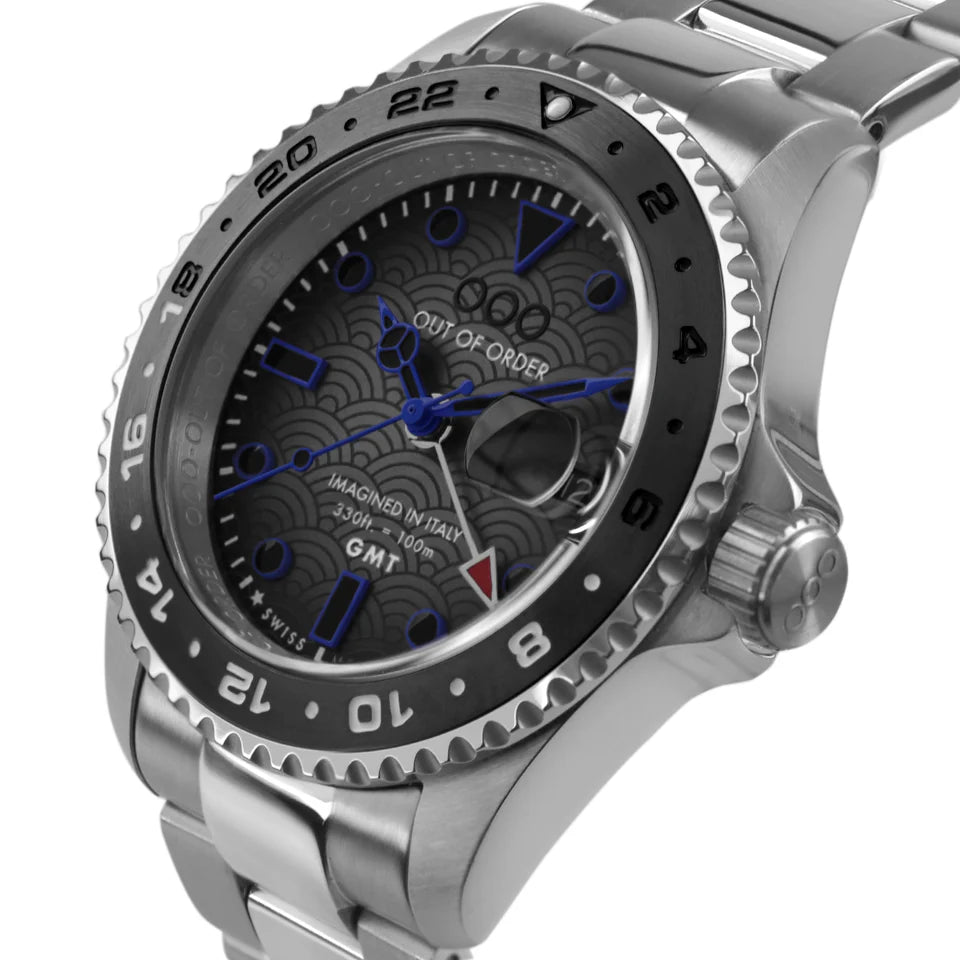 Out Of Order GMT Tokyo Shibuya Ultra Brushed - Swiss Made