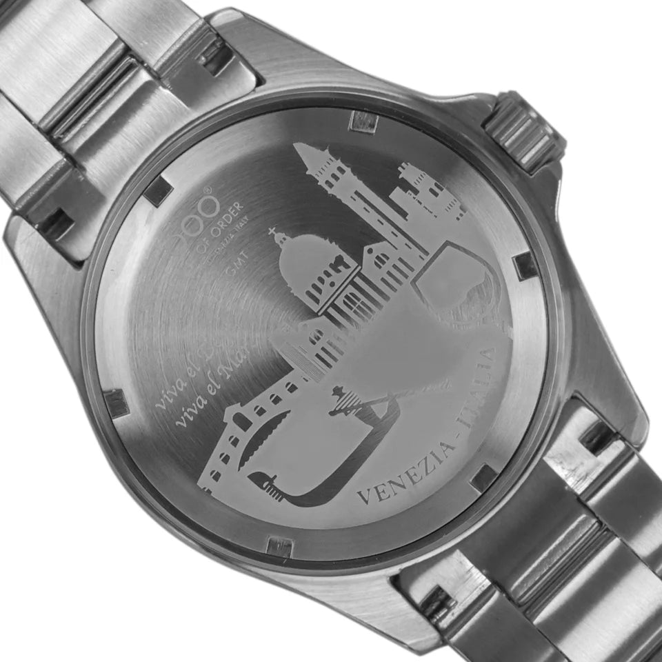 Out Of Order GMT Venezia Ultra Brushed Swiss Made