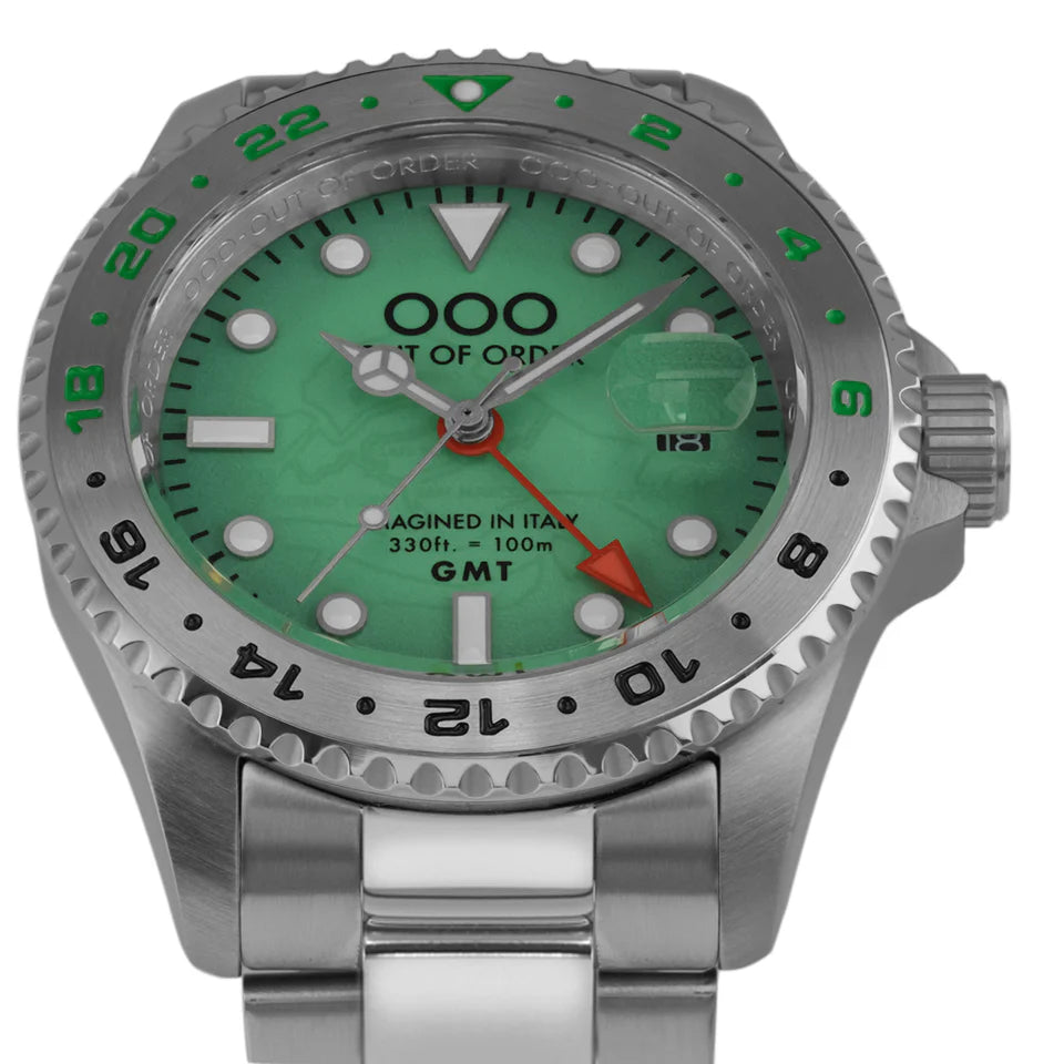 Out Of Order GMT Venezia Ultra Brushed Swiss Made