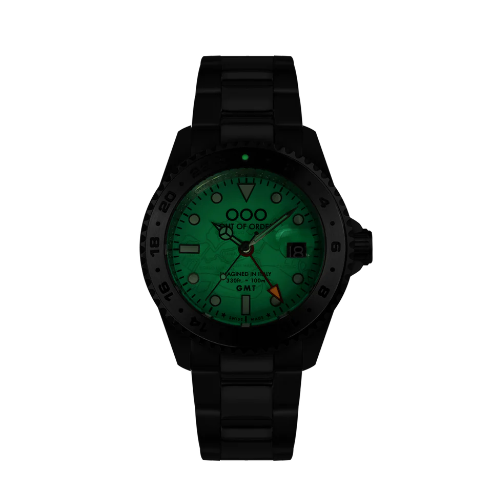 Out Of Order GMT Venezia Ultra Brushed Swiss Made