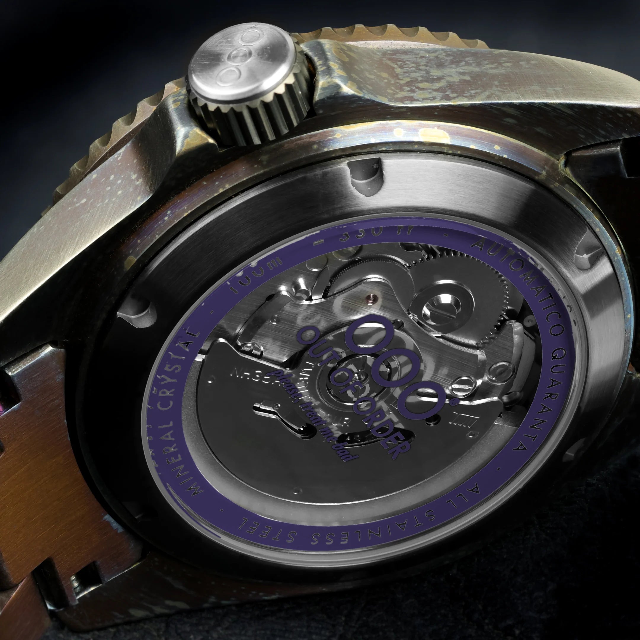 Out Of Order Indigo Automatico Quaranta - Ultra Distressed
