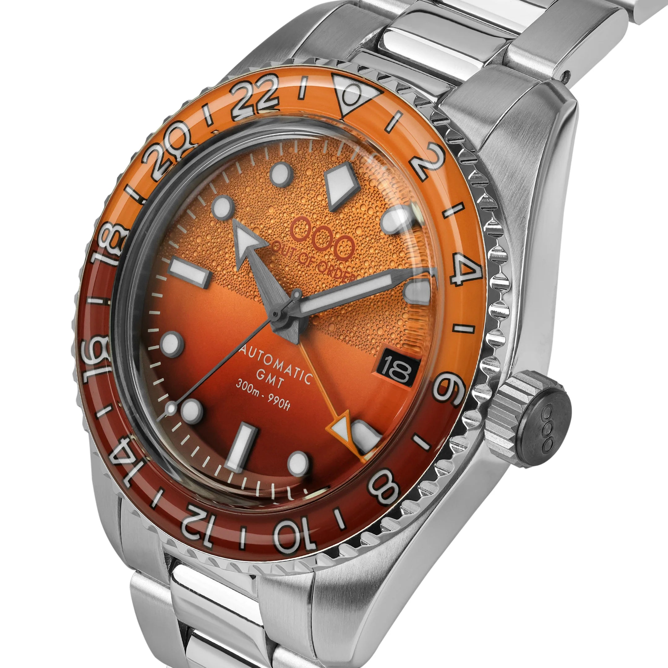 Out Of Order Negroni Automatic GMT - Ultra Brushed
