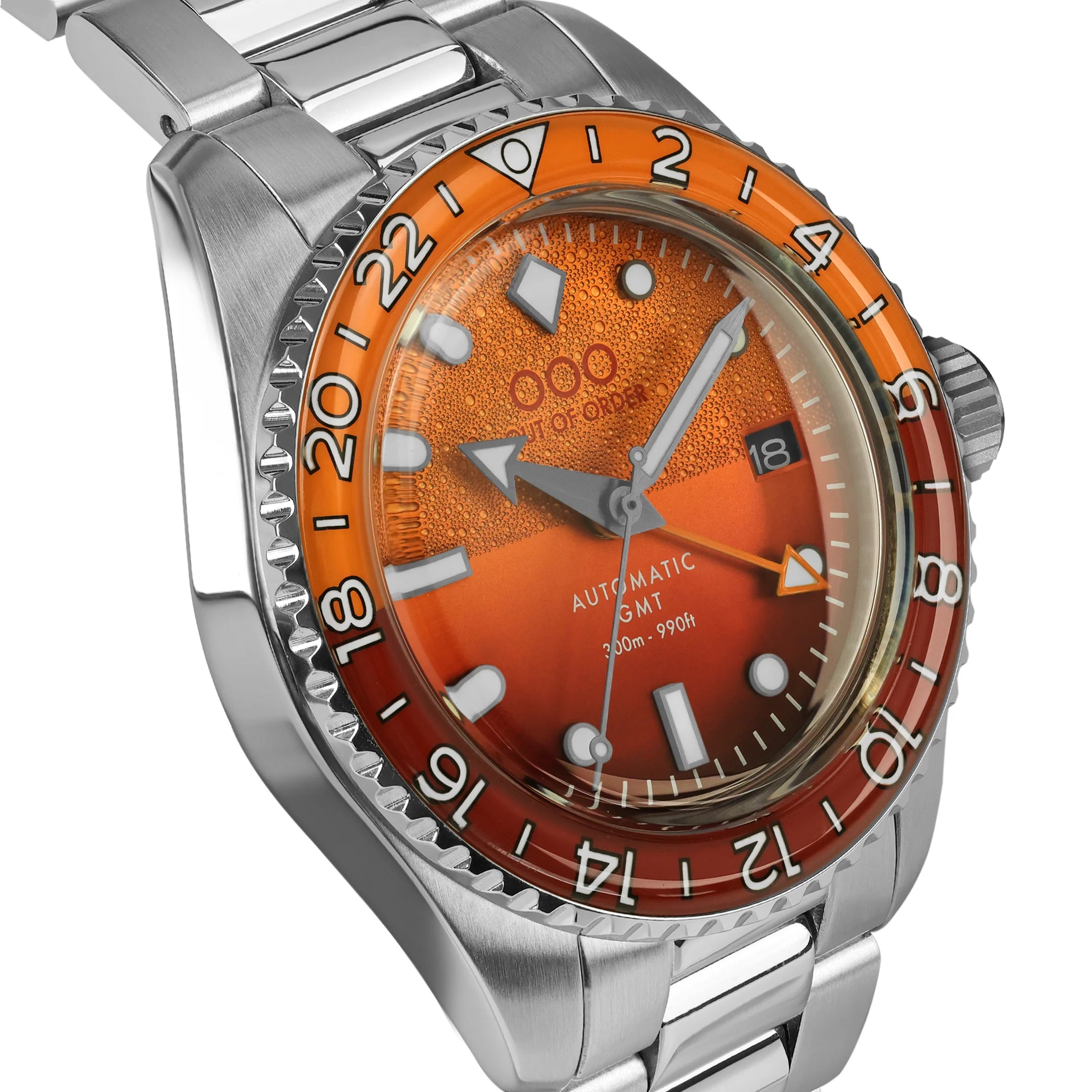 Out Of Order Negroni Automatic GMT - Ultra Brushed