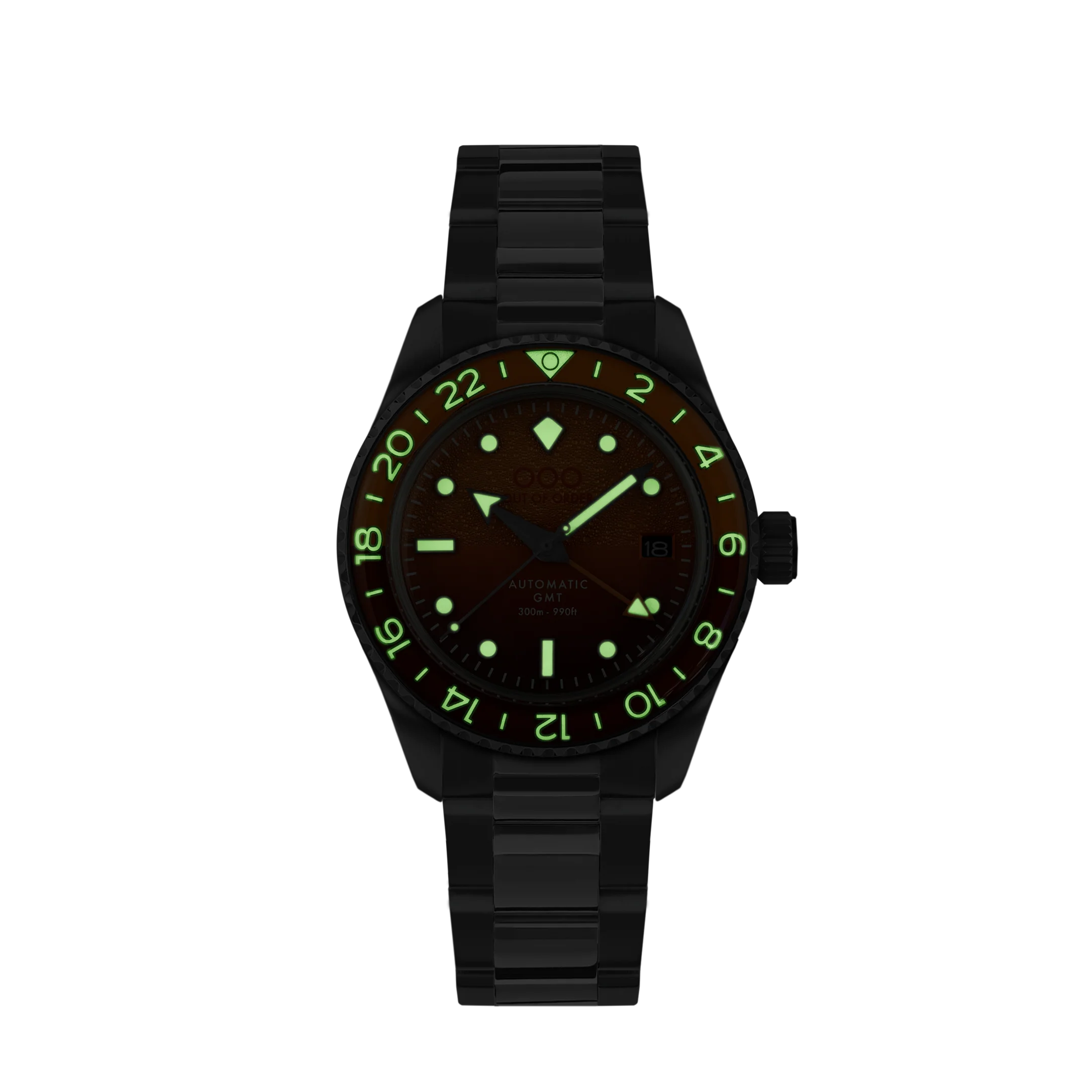 Out Of Order Negroni Automatic GMT - Ultra Brushed