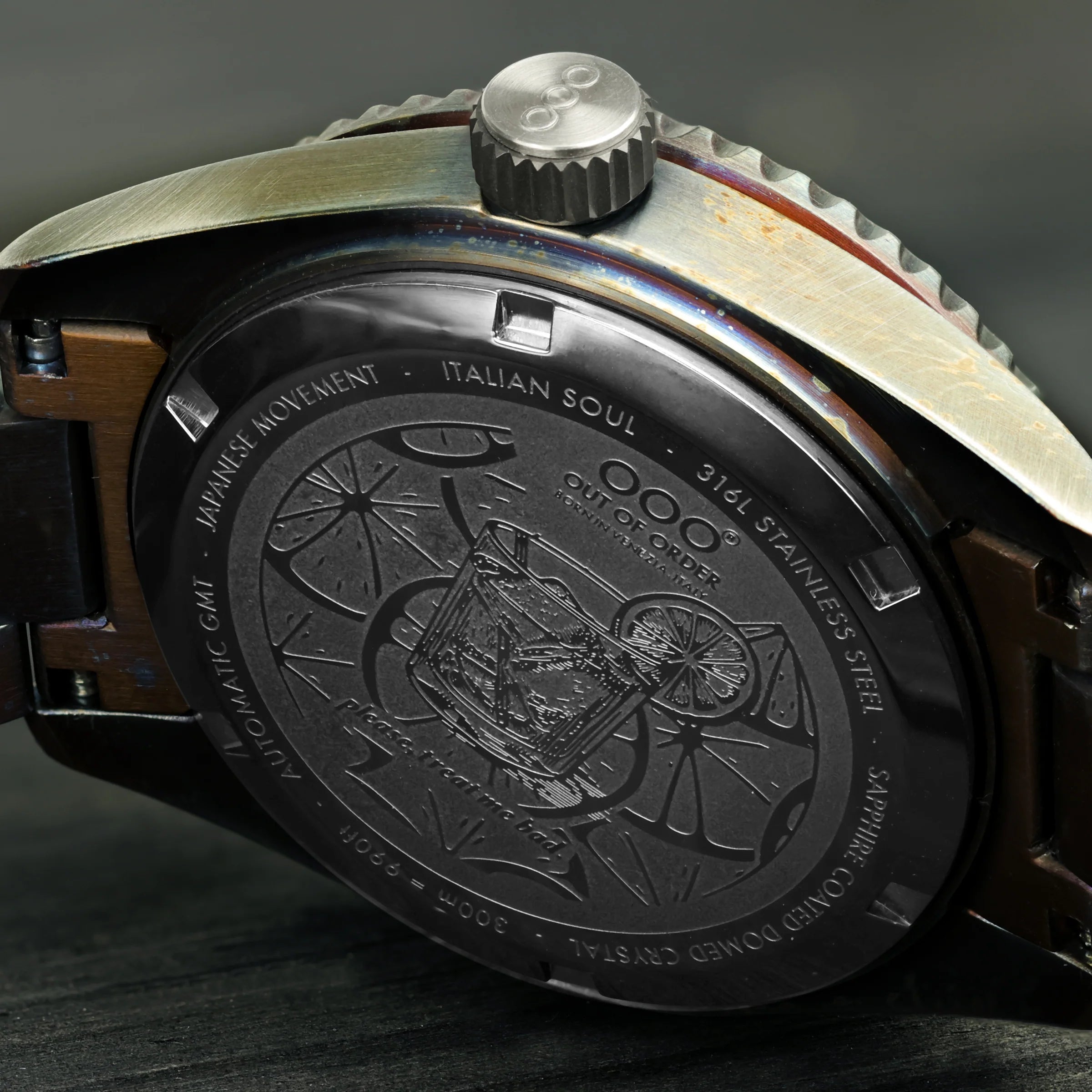Out of Order Negroni Automatic GMT Ultra Distressed