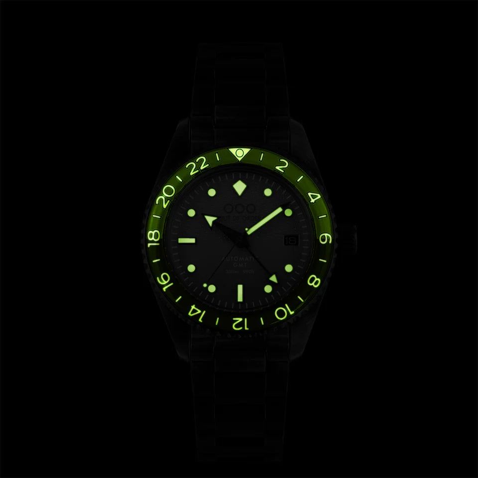 Out Of Order Bomba Blu Automatic GMT - Ultra Brushed