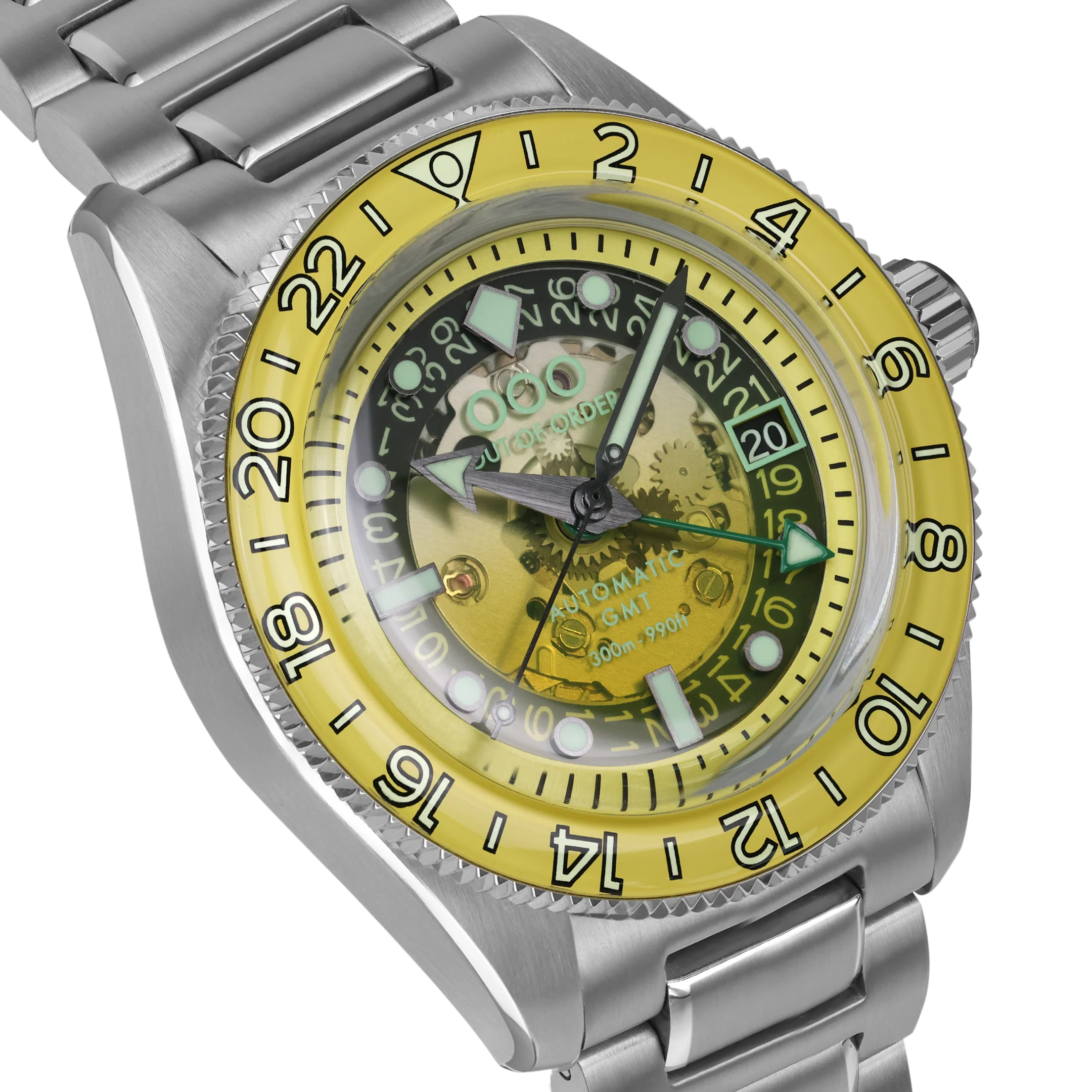Out Of Order Limoncello Automatic GMT - Limited Edition