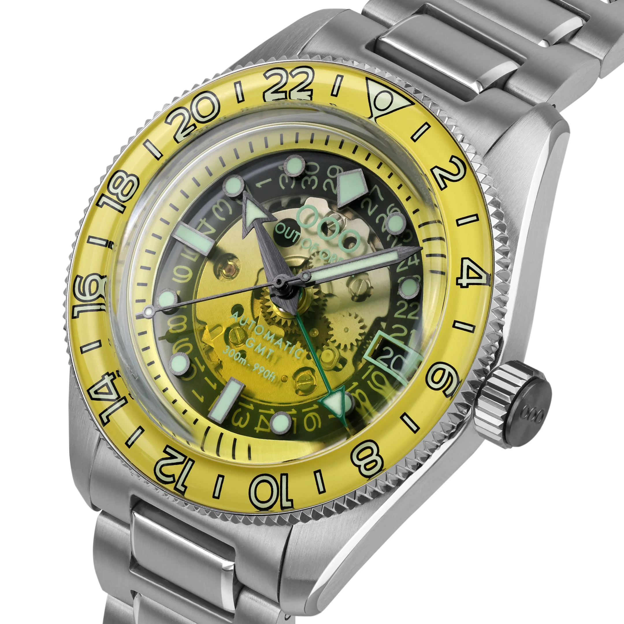 Out Of Order Limoncello Automatic GMT - Limited Edition