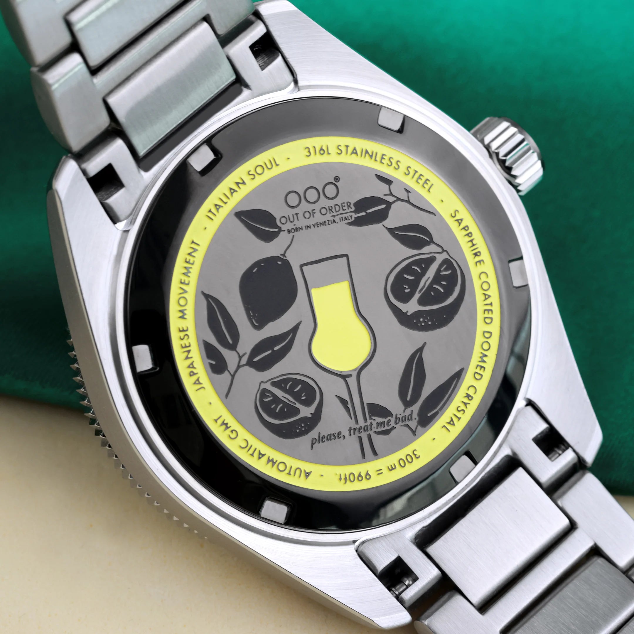 Out Of Order Limoncello Automatic GMT - Limited Edition