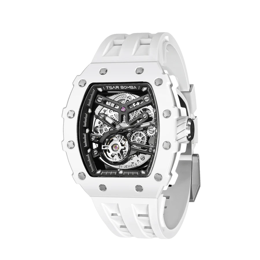 Tsar Bomba Elemental Series Ceramic Automatic Watch TB8208C