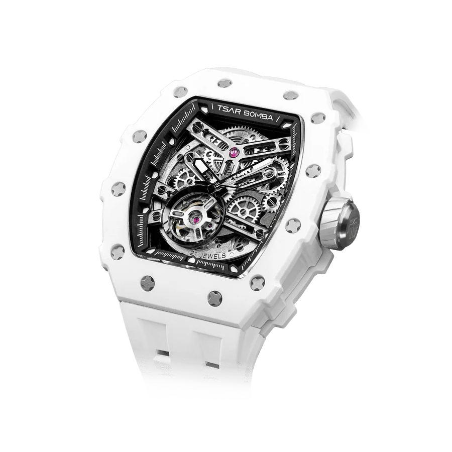 Tsar Bomba Elemental Series Ceramic Automatic Watch TB8208C