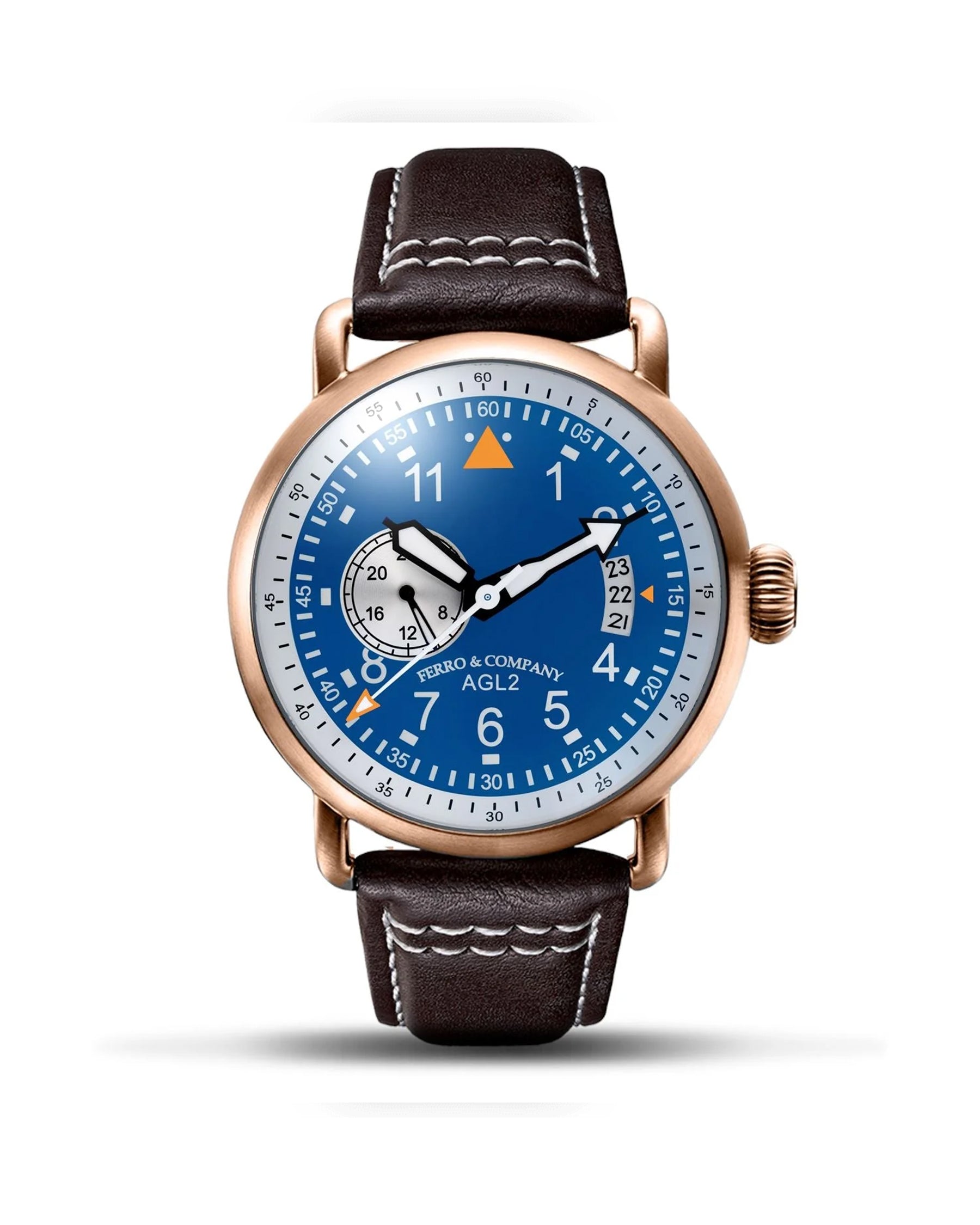Ferro & Company AGL 2 Automatic 24H Blue / Rose Gold