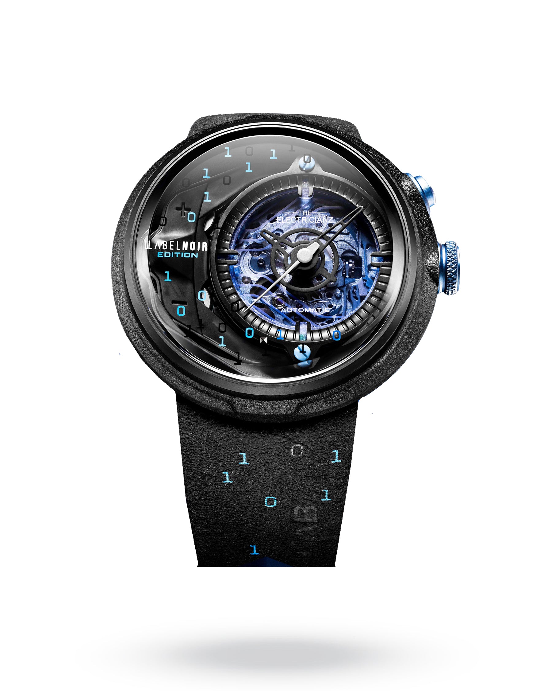 The Electricianz The Label Noir Alcantara Leather