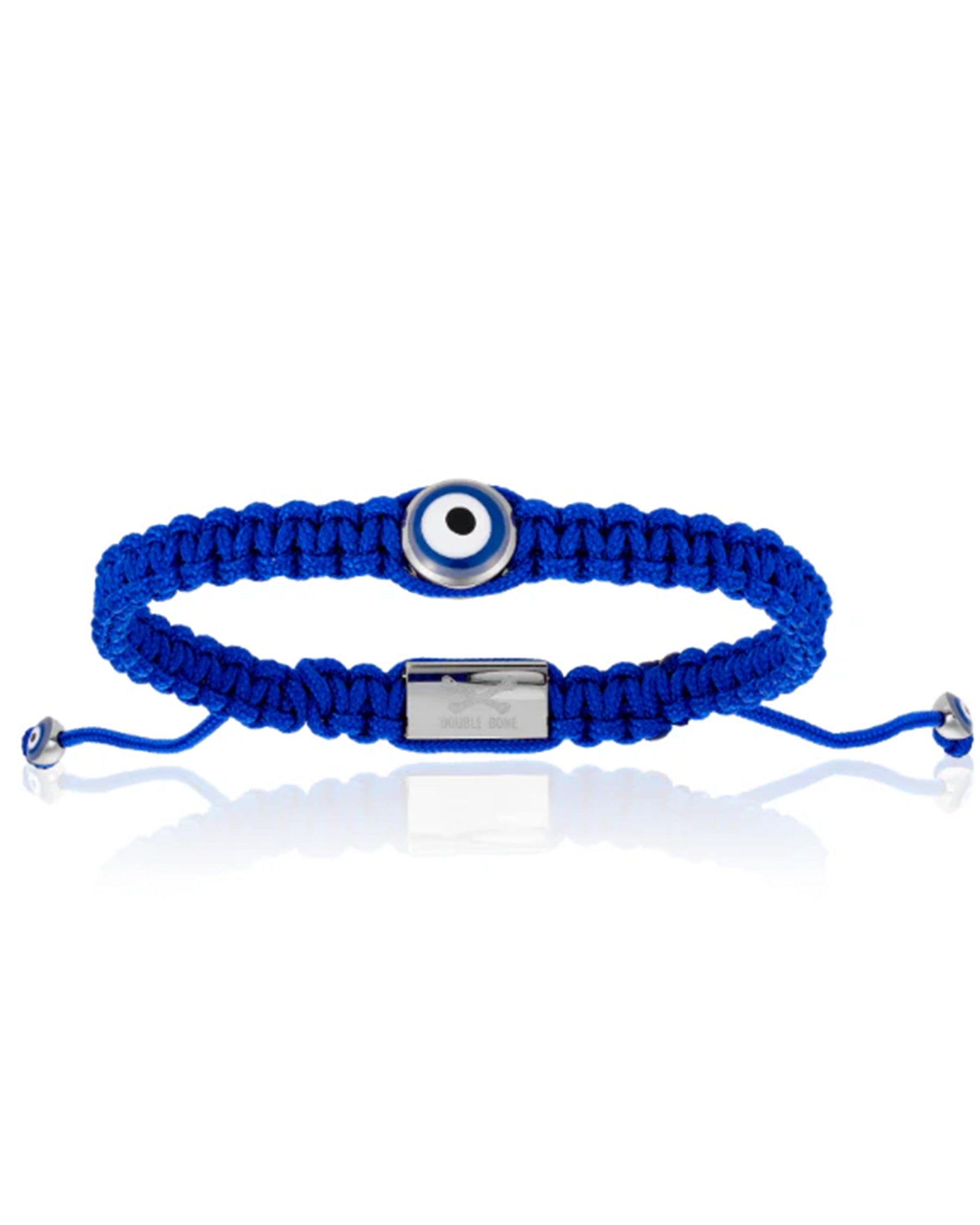 Double Bone Blue Lucky Evil Eye