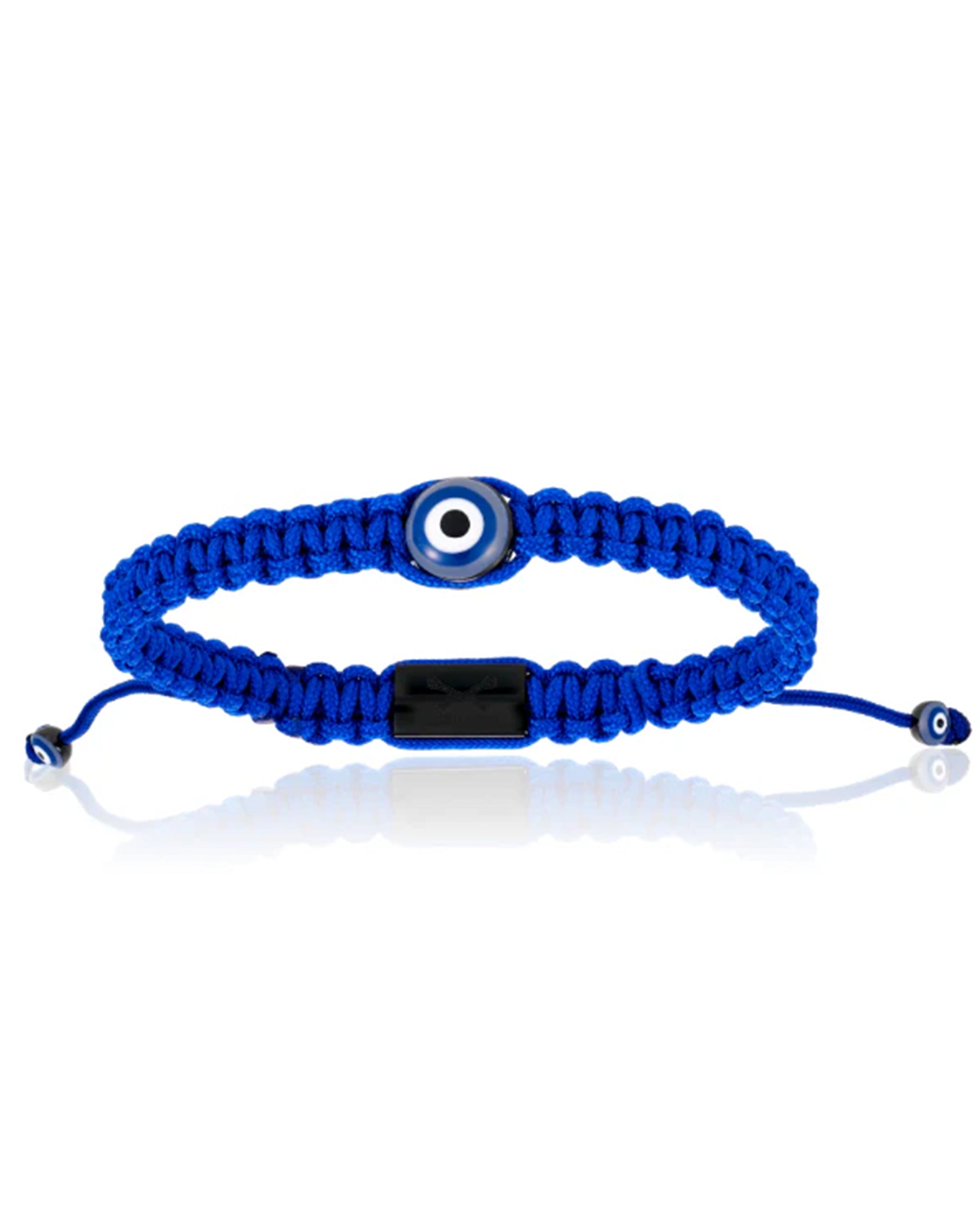 Double Bone Blue Lucky Evil Eye