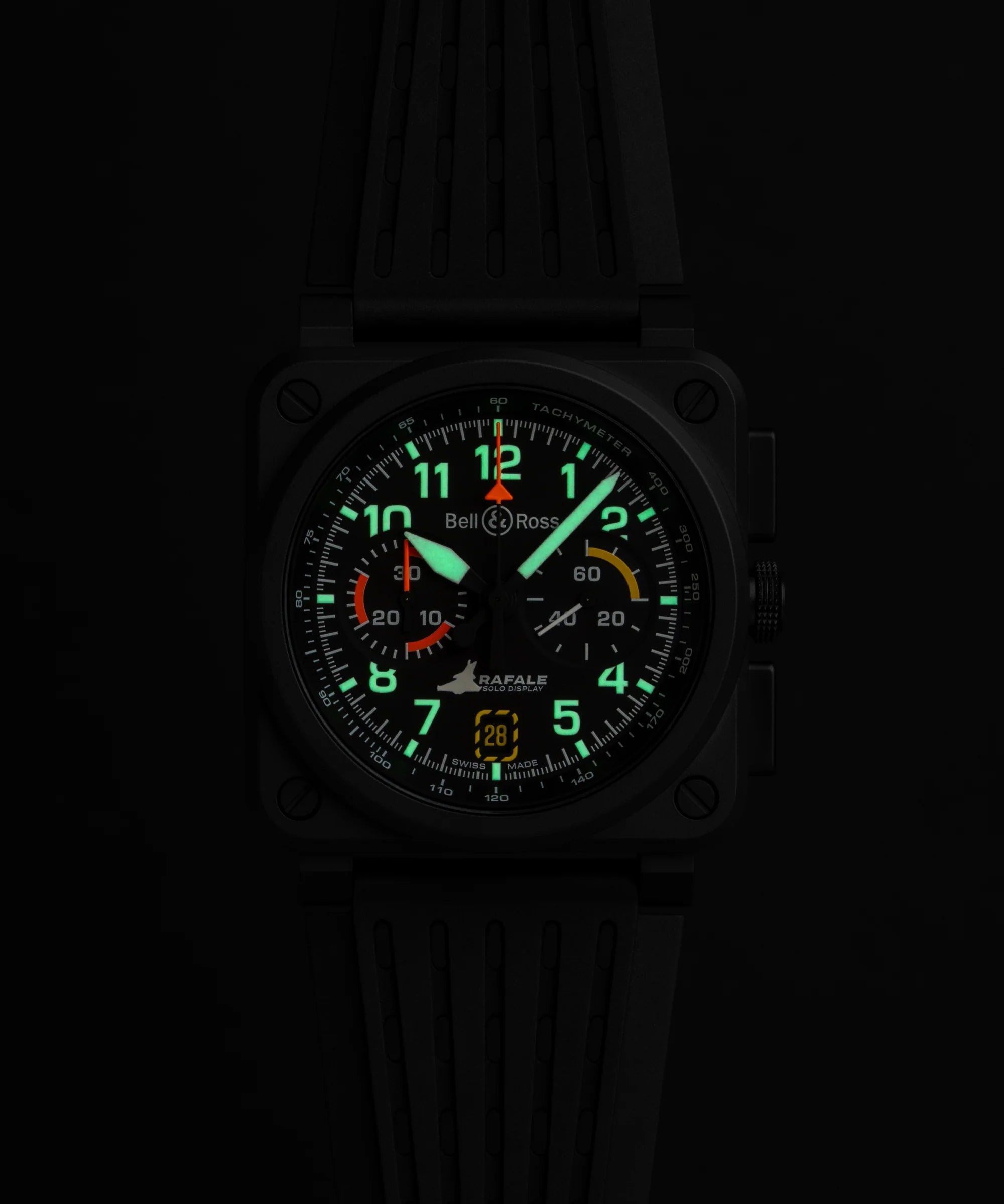 Bell & Ross BR-03 Chrono Display Rafale Solo Display