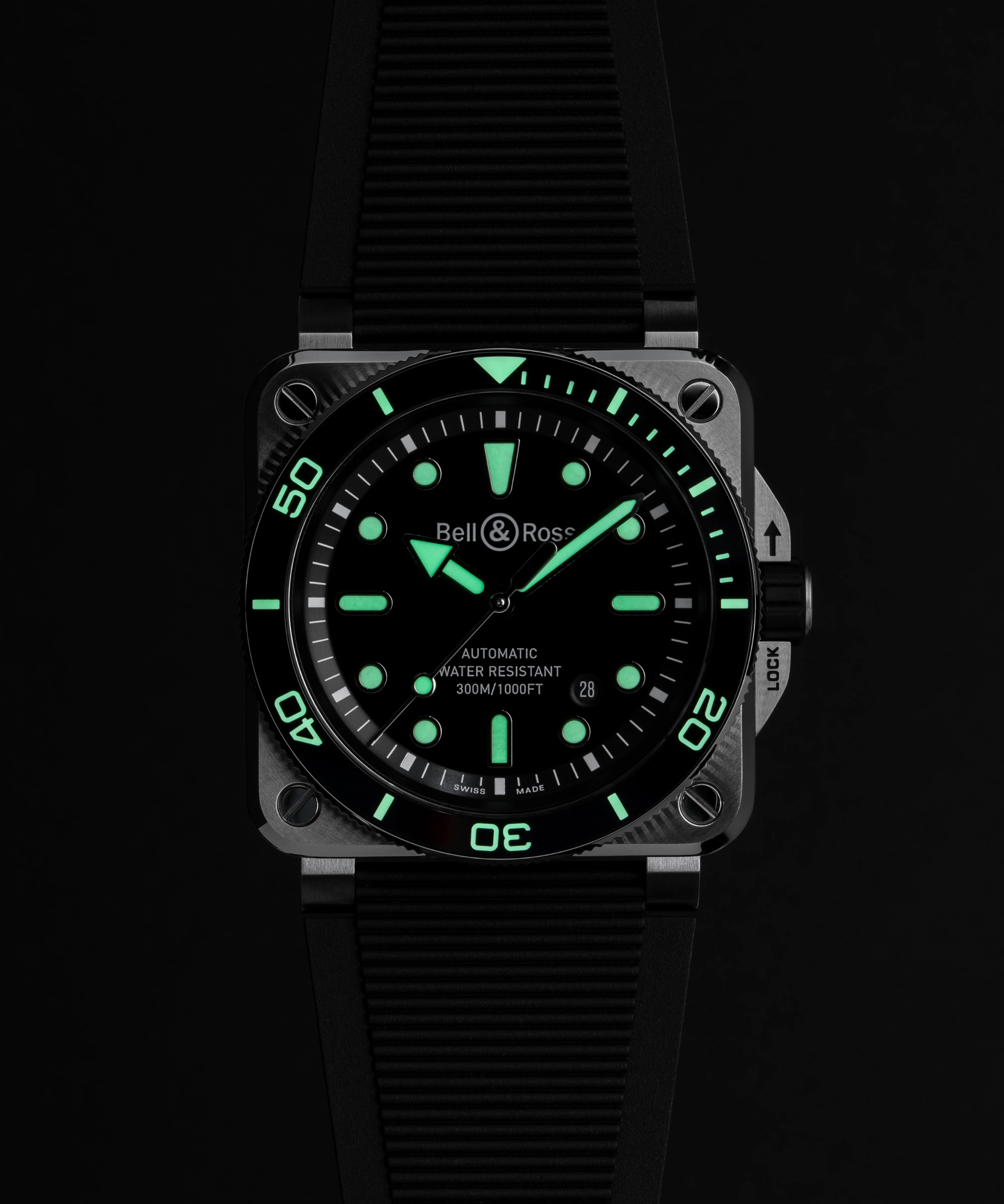 Bell & Ross BR-03 Diver Black Steel