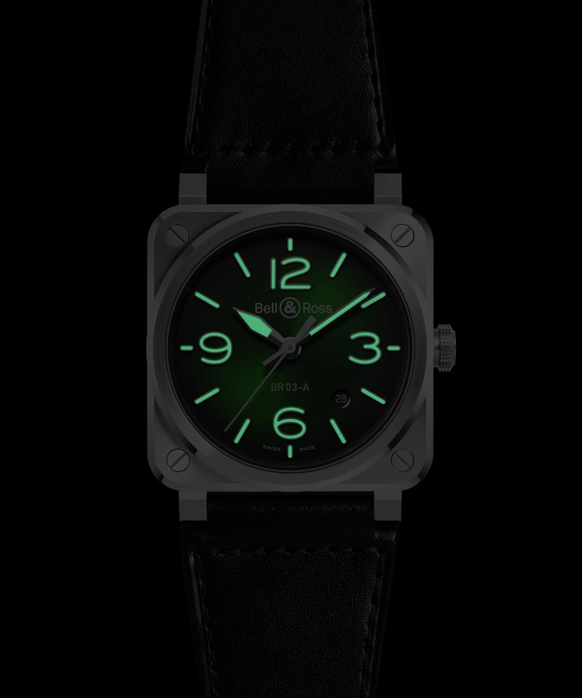 Bell & Ross BR-03 Green Steel