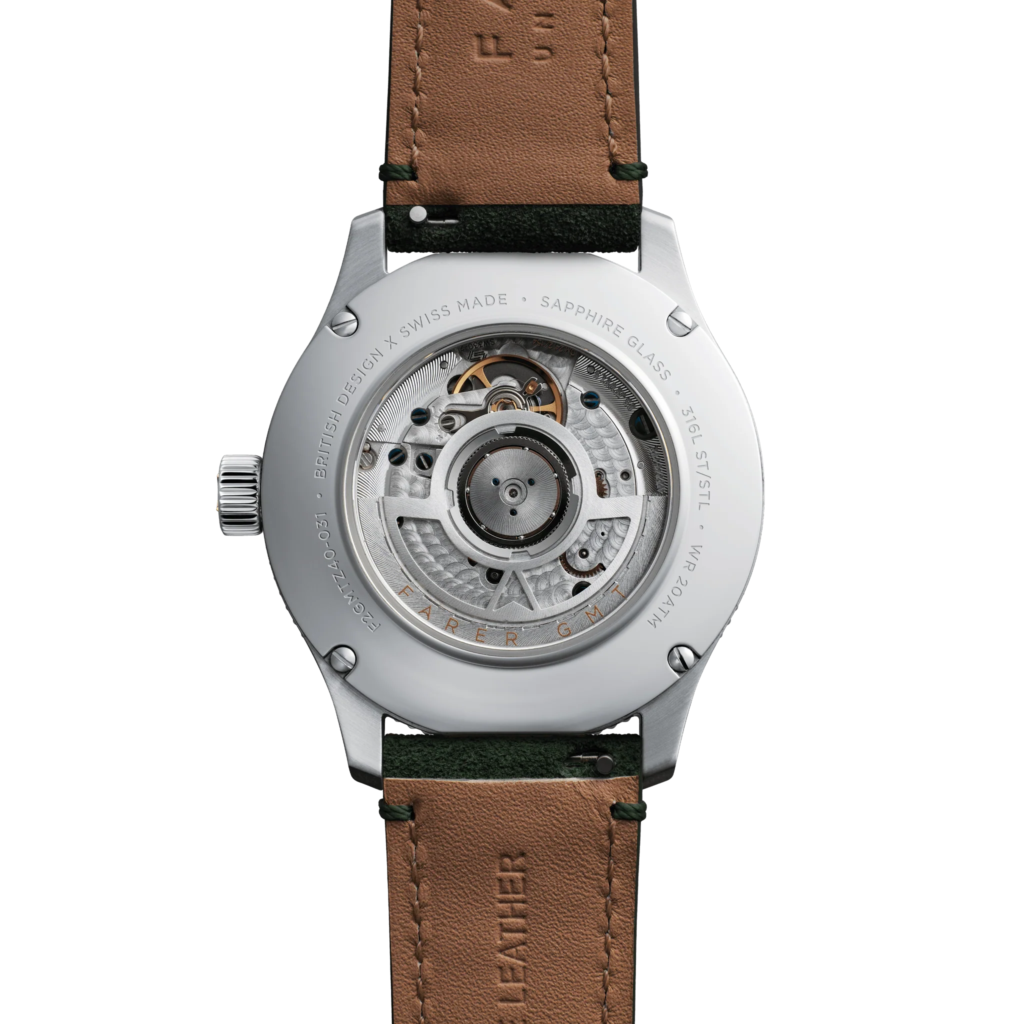 Farer Nevada Pine GMT Bezel