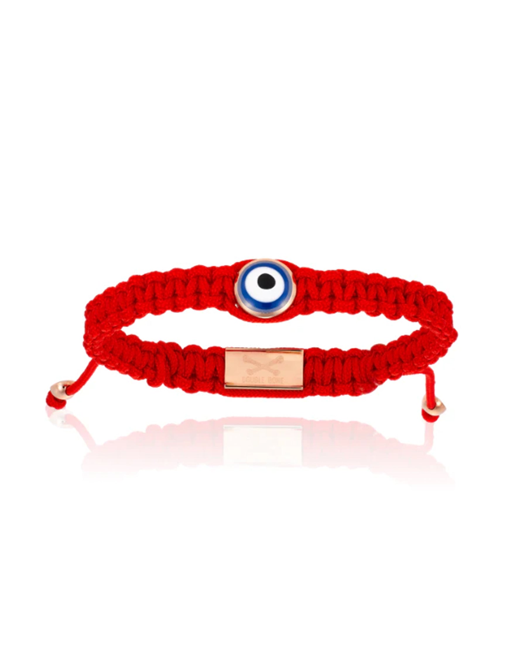 Double Bone Red Lucky Evil Eye