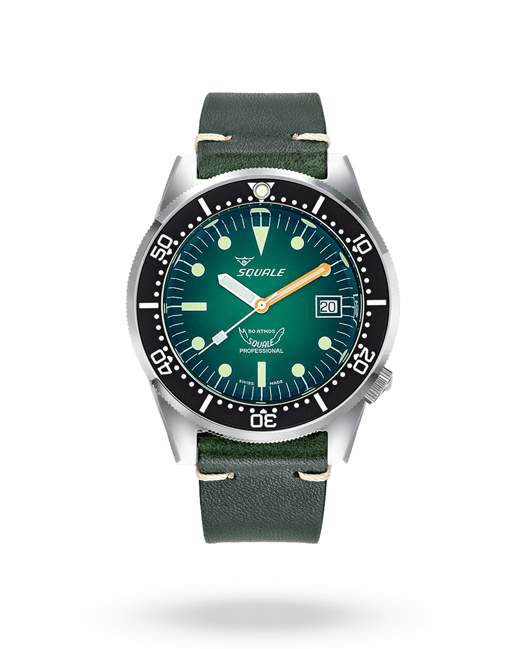 Squale 1521 Green Ray