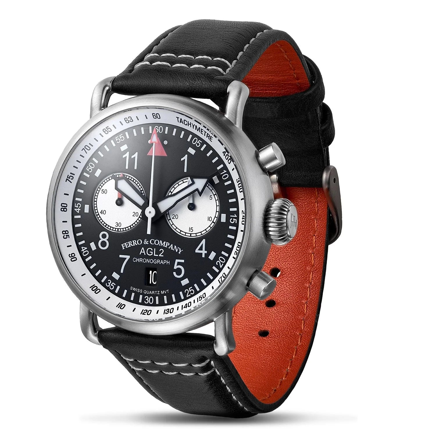 Ferro & Company AGL 2 Chronograph Black / White