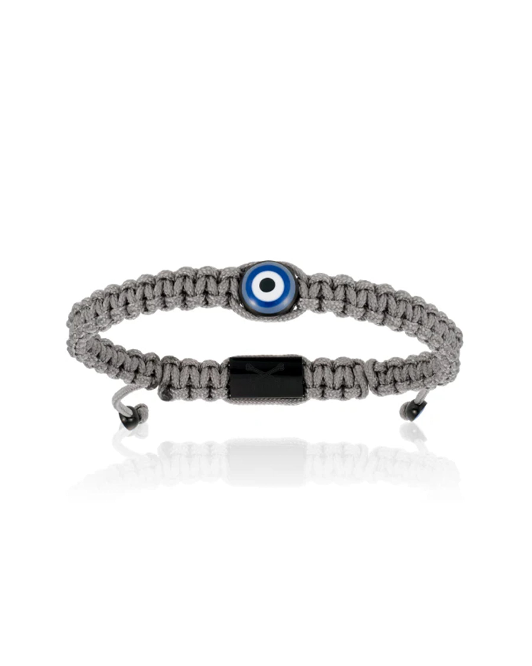 Double Bone Grey Lucky Evil Eye
