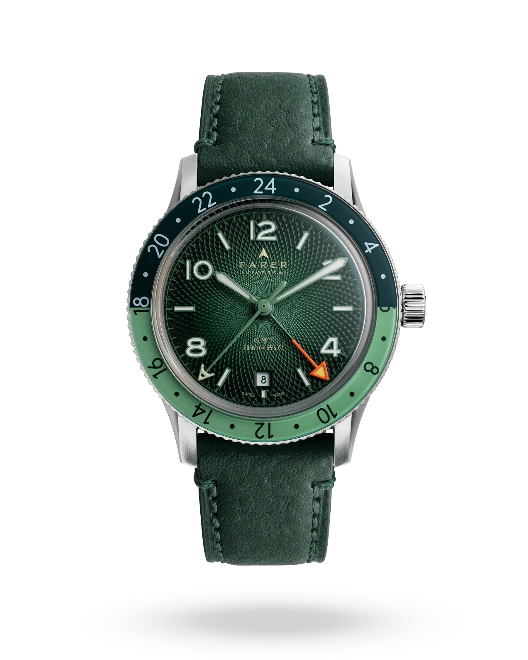 Farer Nevada Pine GMT Bezel