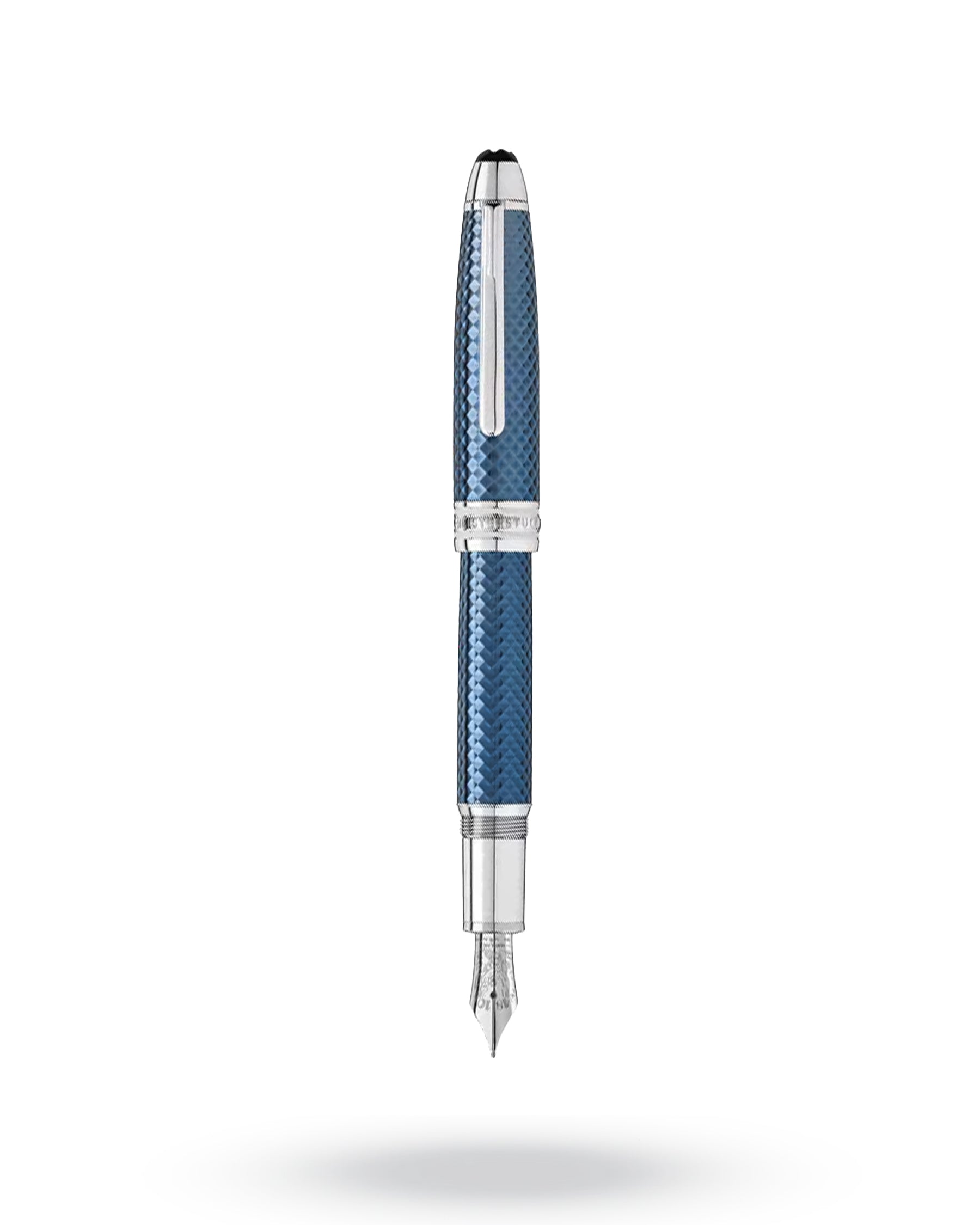 Montblanc Meisterstuck Glacier Solitaire Fountain Pen