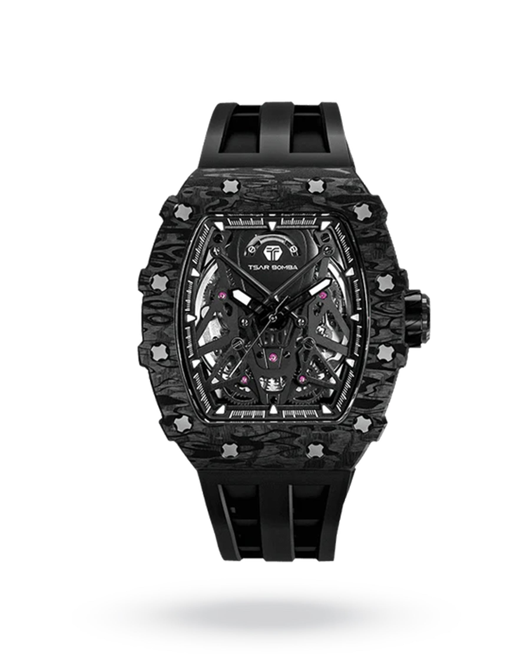Tsar Bomba Elemental Series Carbon Fiber Automatic Watch TB8207CF